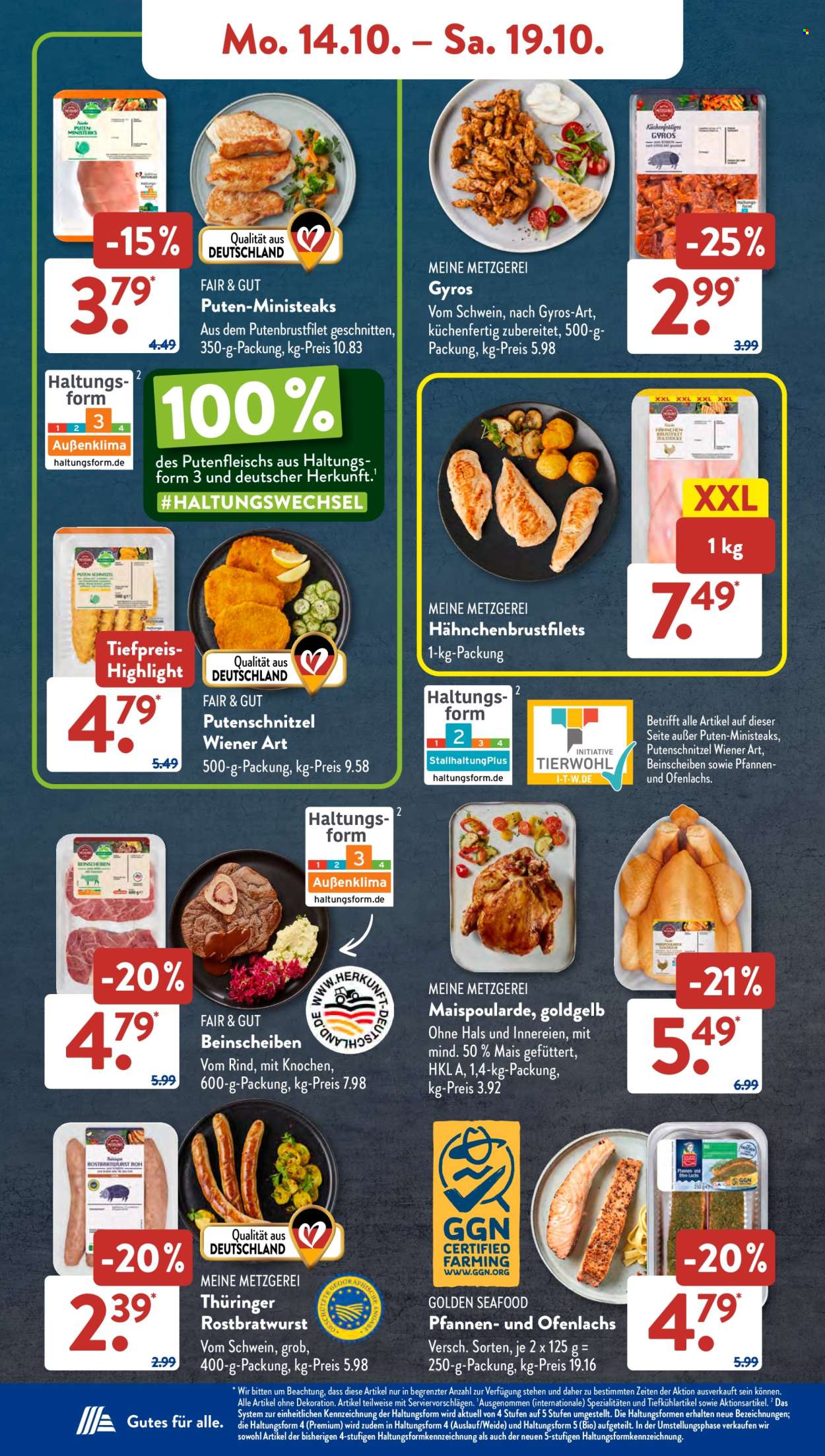 ALDI SÜD Prospekte  - 14.10.2024 - 19.10.2024. Seite 6