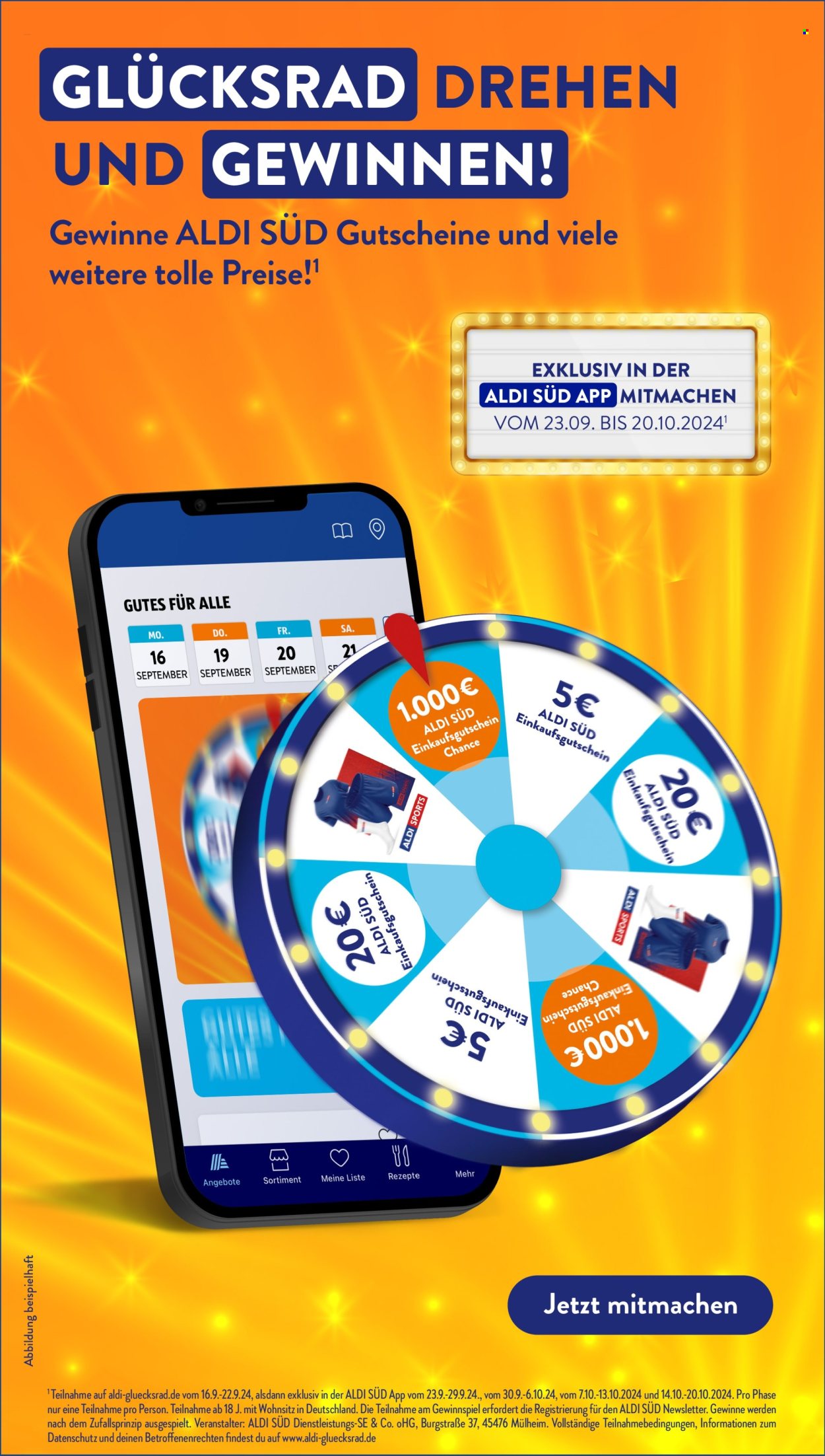 ALDI SÜD Prospekte  - 14.10.2024 - 19.10.2024. Seite 19