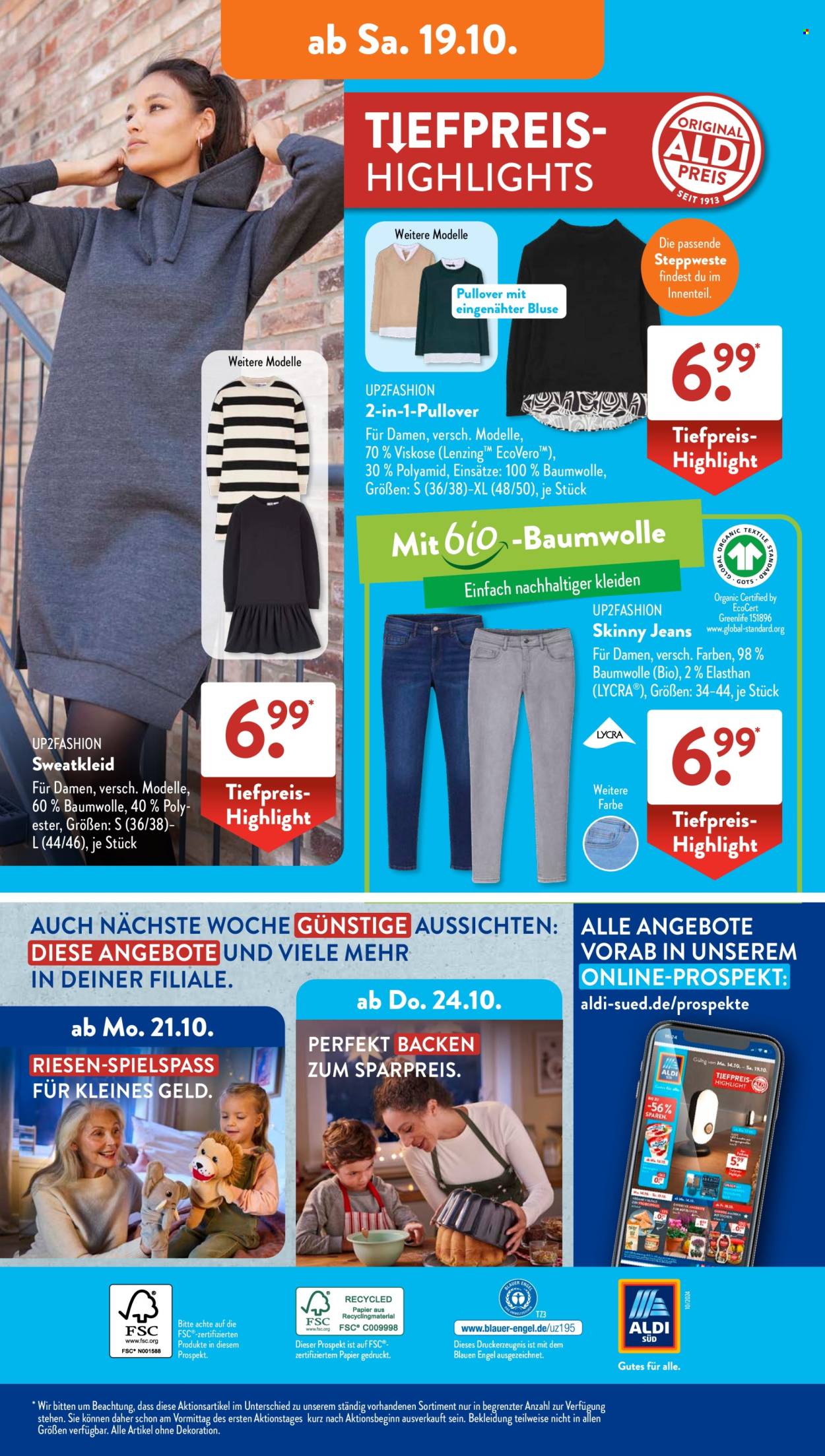 ALDI SÜD Prospekte  - 14.10.2024 - 19.10.2024. Seite 43