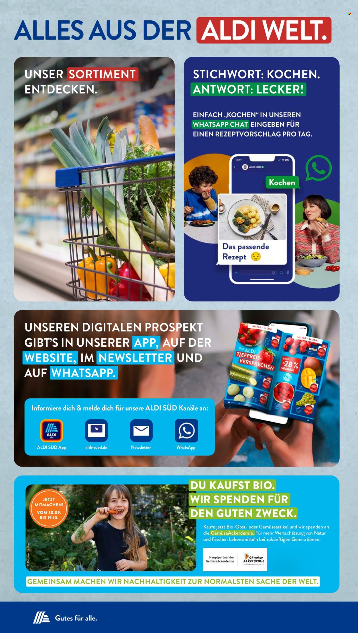 ALDI SÜD Prospekte  - 14.10.2024 - 19.10.2024. Seite 50