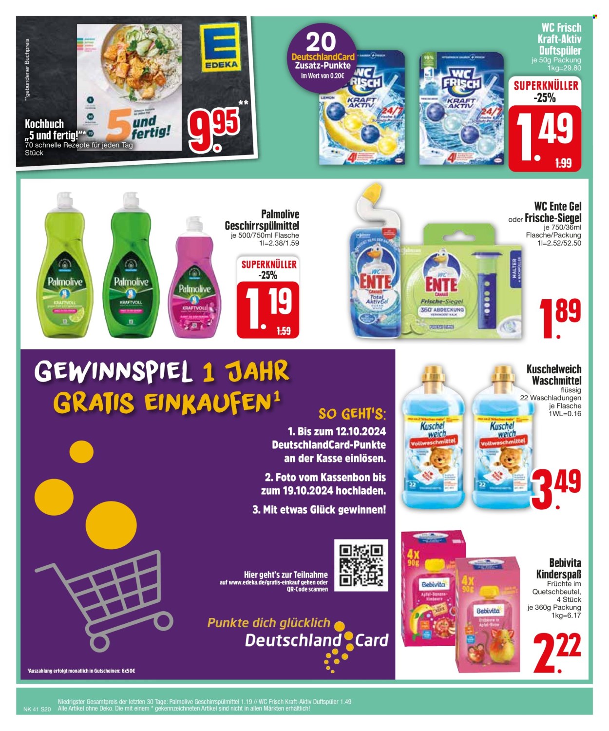 Edeka Prospekte  - 7.10.2024 - 12.10.2024. Seite 22