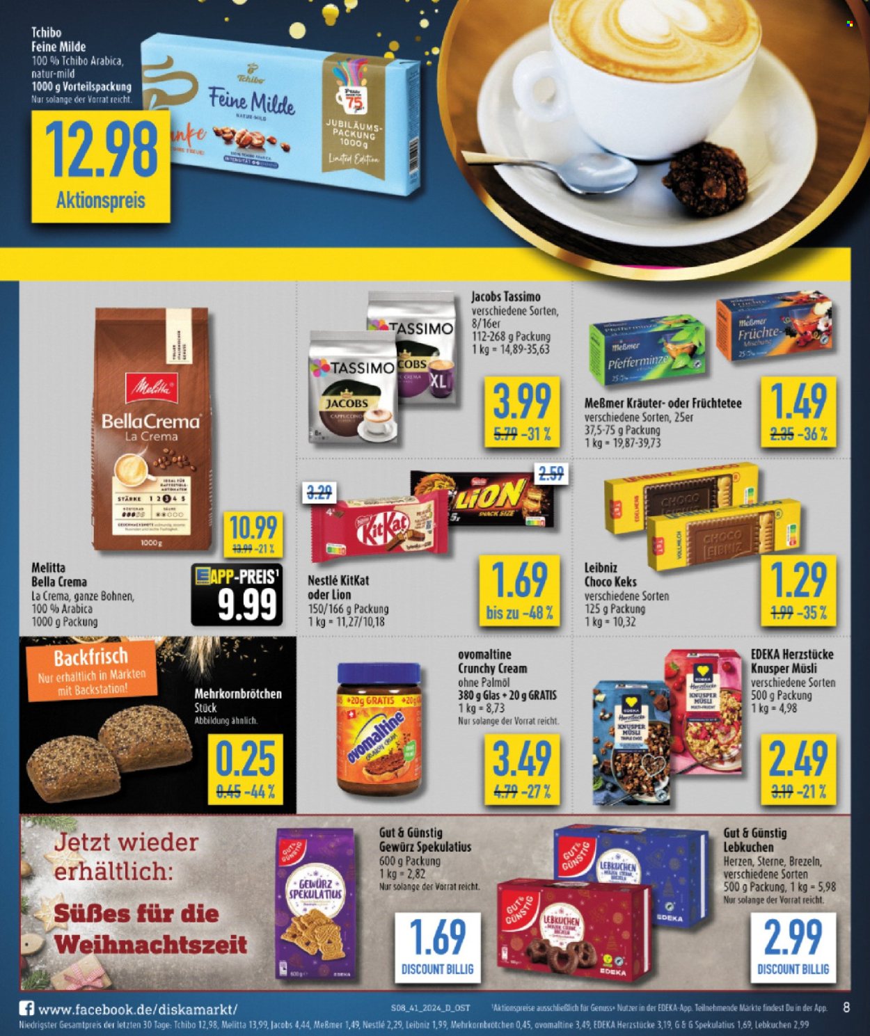 Diska Prospekte  - 7.10.2024 - 12.10.2024. Seite 8