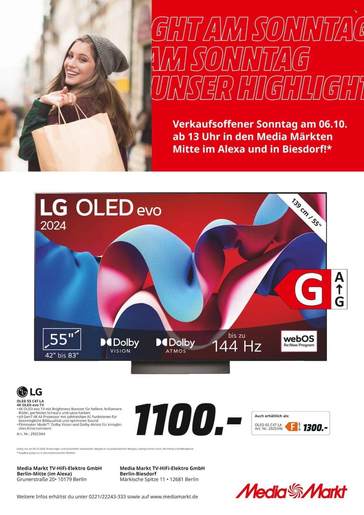 MediaMarkt Prospekte  - 6.10.2024 - 6.10.2024. Seite 1
