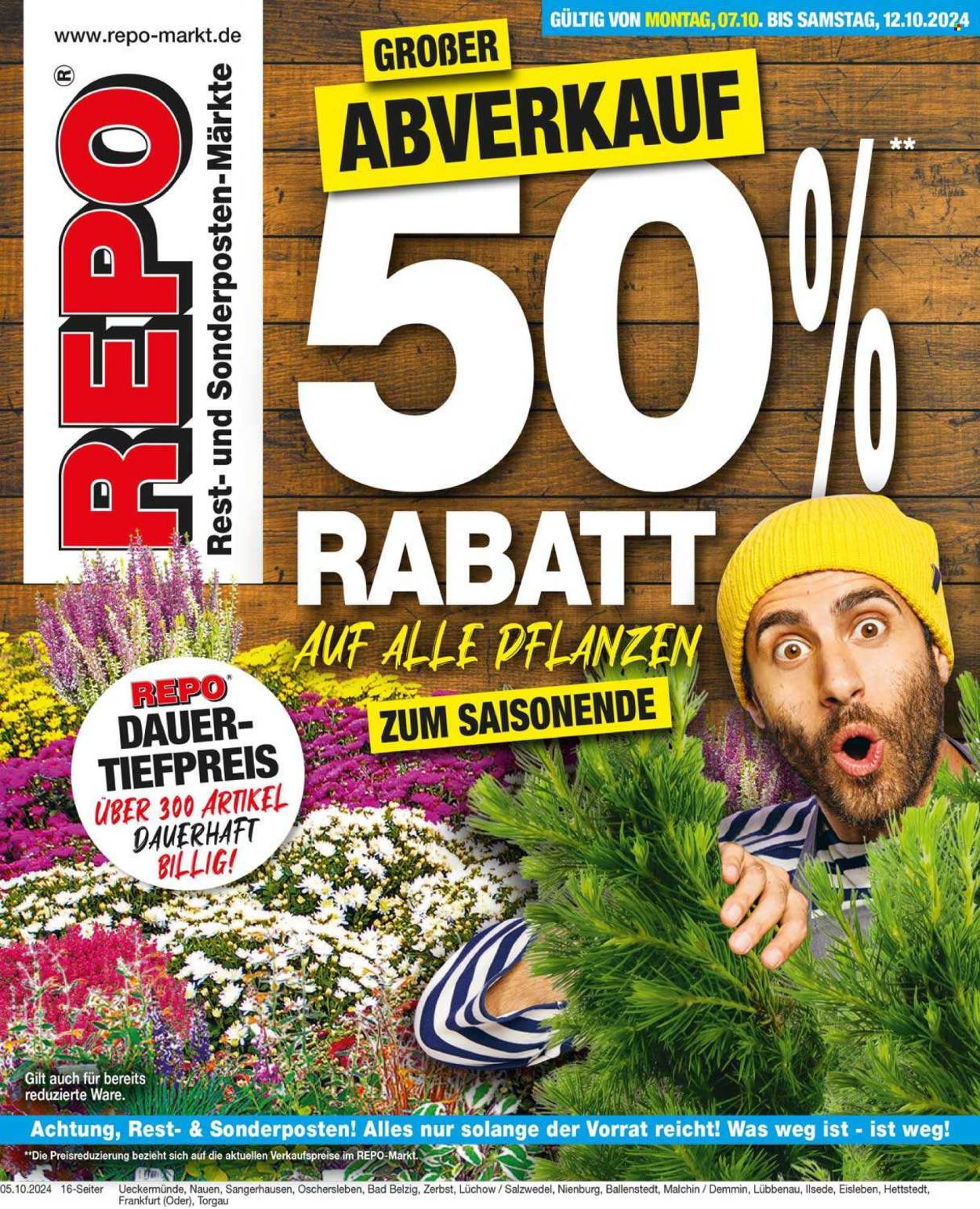 Repo Prospekte  - 7.10.2024 - 12.10.2024. Seite 1