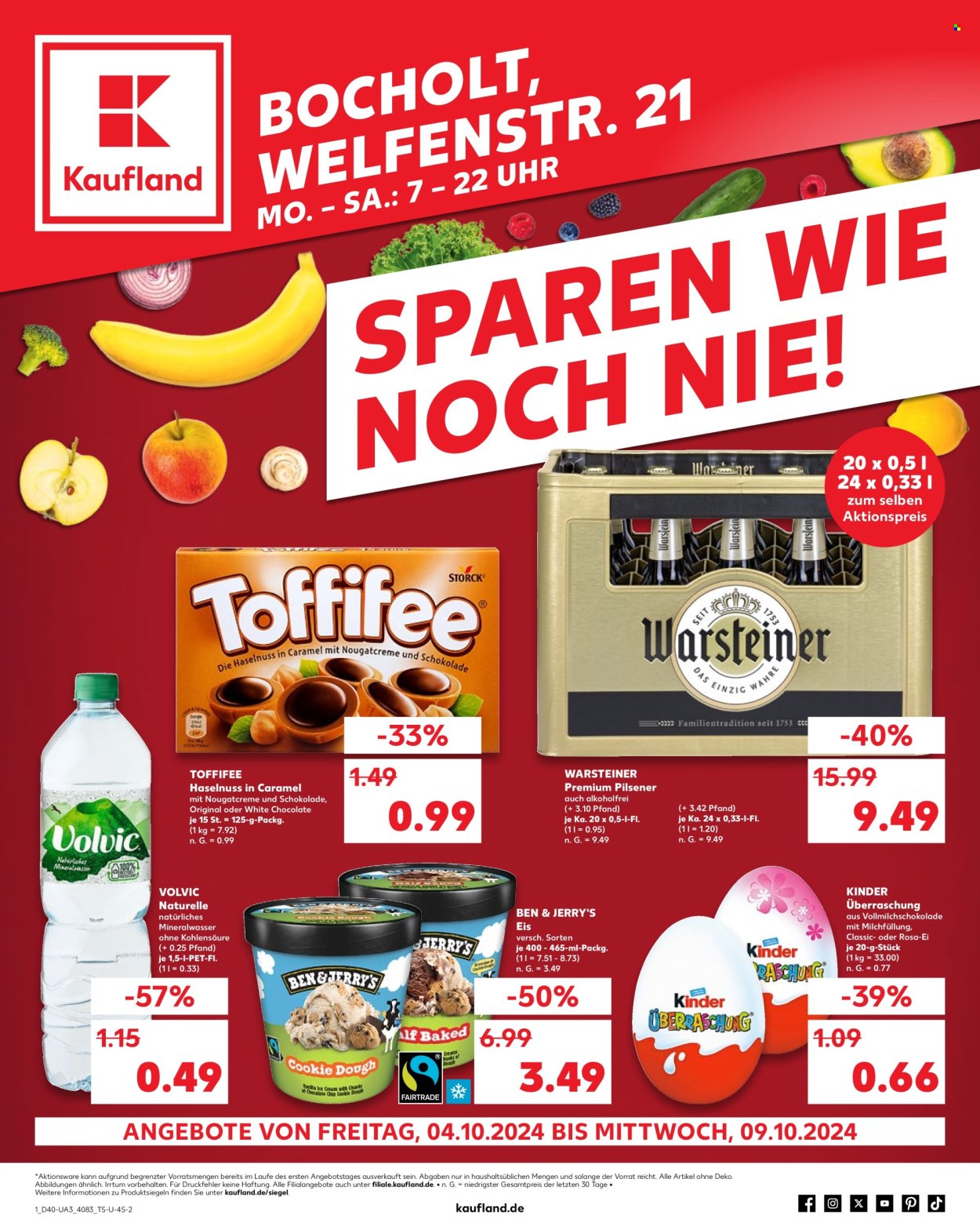 Kaufland Prospekte  - 4.10.2024 - 9.10.2024. Seite 1