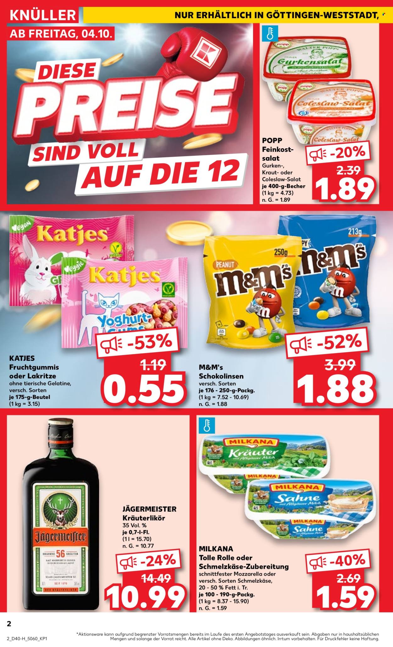 Kaufland Prospekte  - 4.10.2024 - 9.10.2024. Seite 2