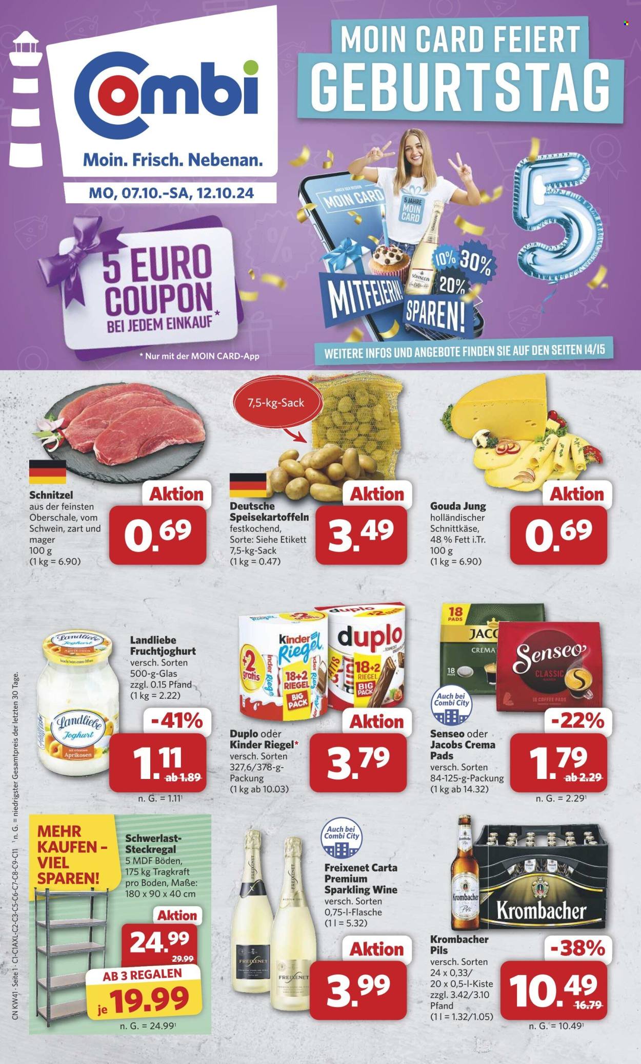 Combi Prospekte  - 7.10.2024 - 12.10.2024. Seite 1