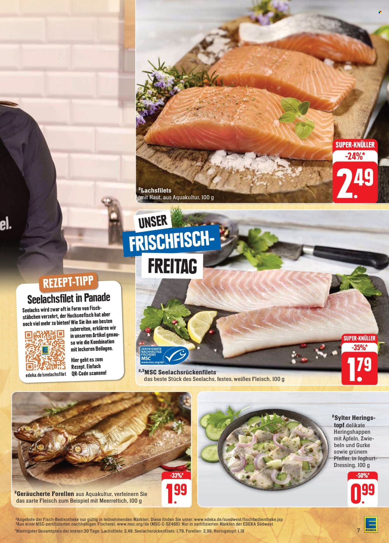 Edeka Prospekte  - 7.10.2024 - 12.10.2024. Seite 7