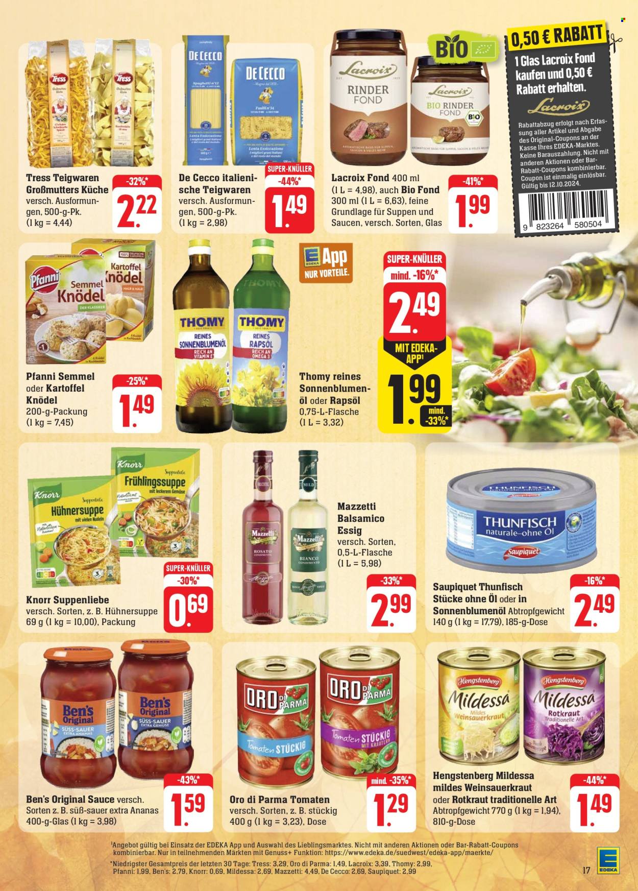 Edeka Prospekte  - 7.10.2024 - 12.10.2024. Seite 19