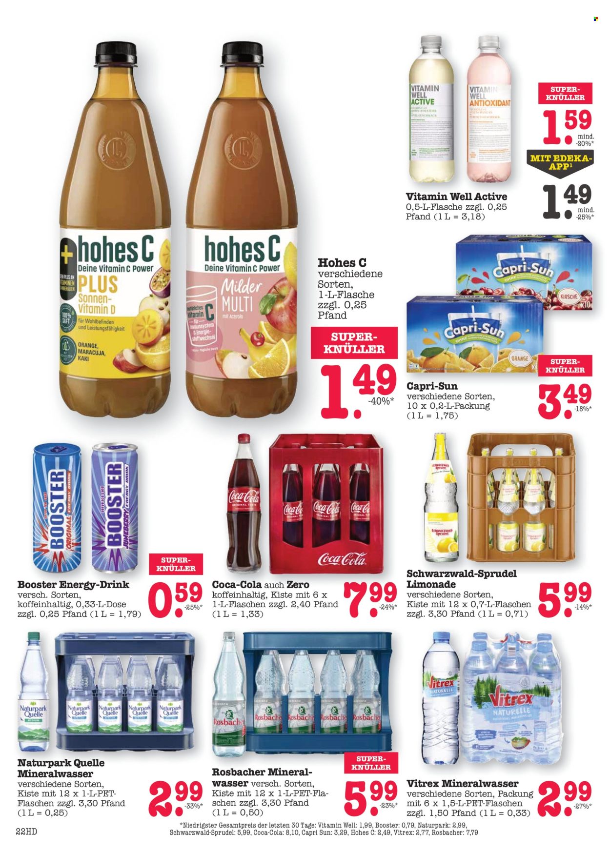 Edeka Prospekte  - 7.10.2024 - 12.10.2024. Seite 22