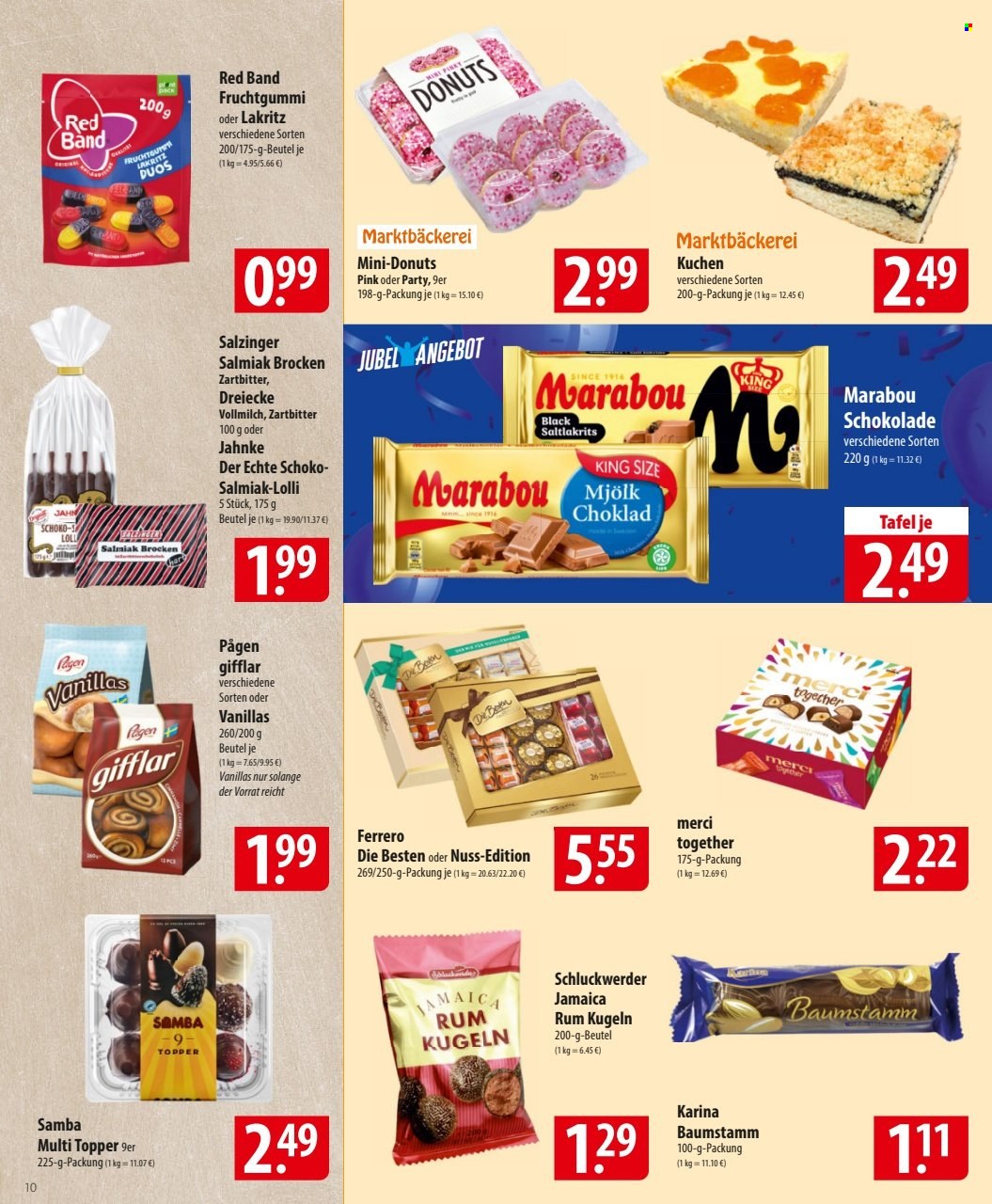 famila Prospekte  - 7.10.2024 - 12.10.2024. Seite 10