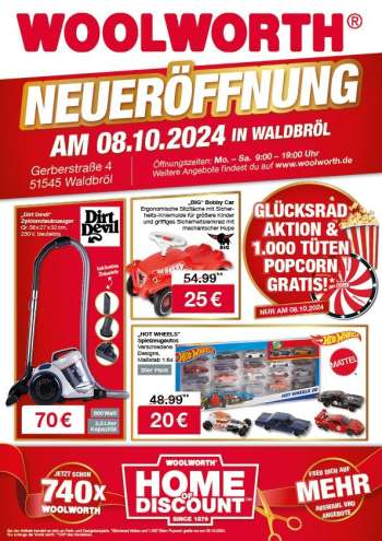 Prospekte Woolworth - 8.10.2024 - 8.10.2024.