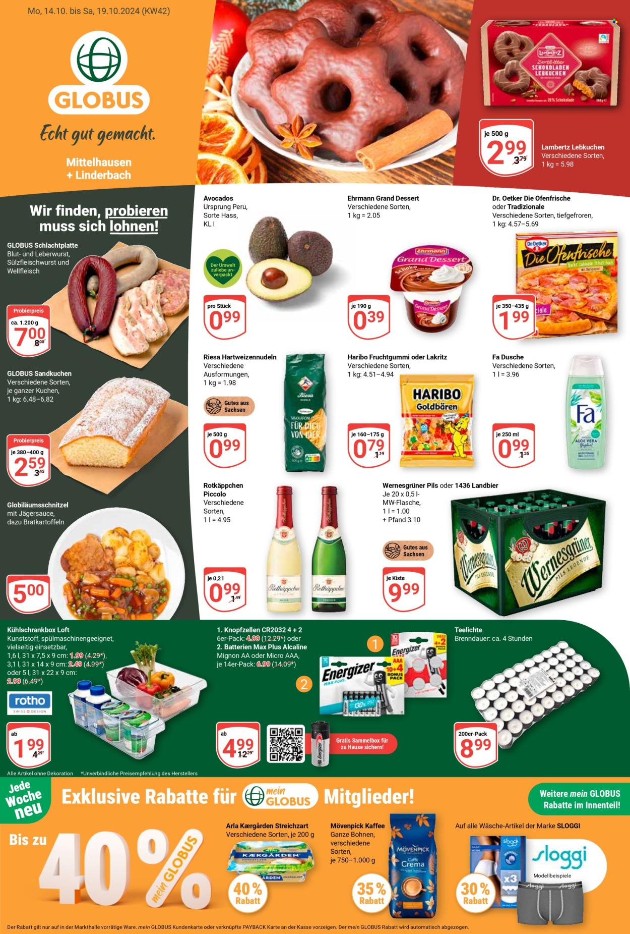 Globus Prospekte  - 14.10.2024 - 19.10.2024. Seite 1