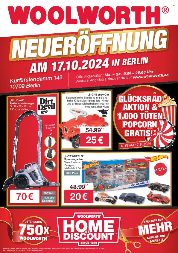 Woolworth Prospekte  - 17.10.2024 - 17.10.2024. Seite 1