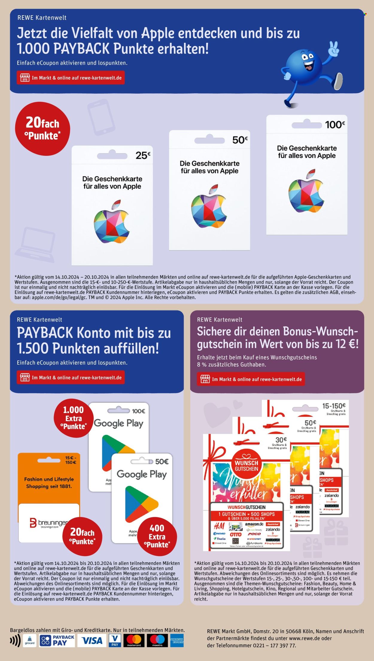 REWE Prospekte  - 14.10.2024 - 19.10.2024. Seite 32