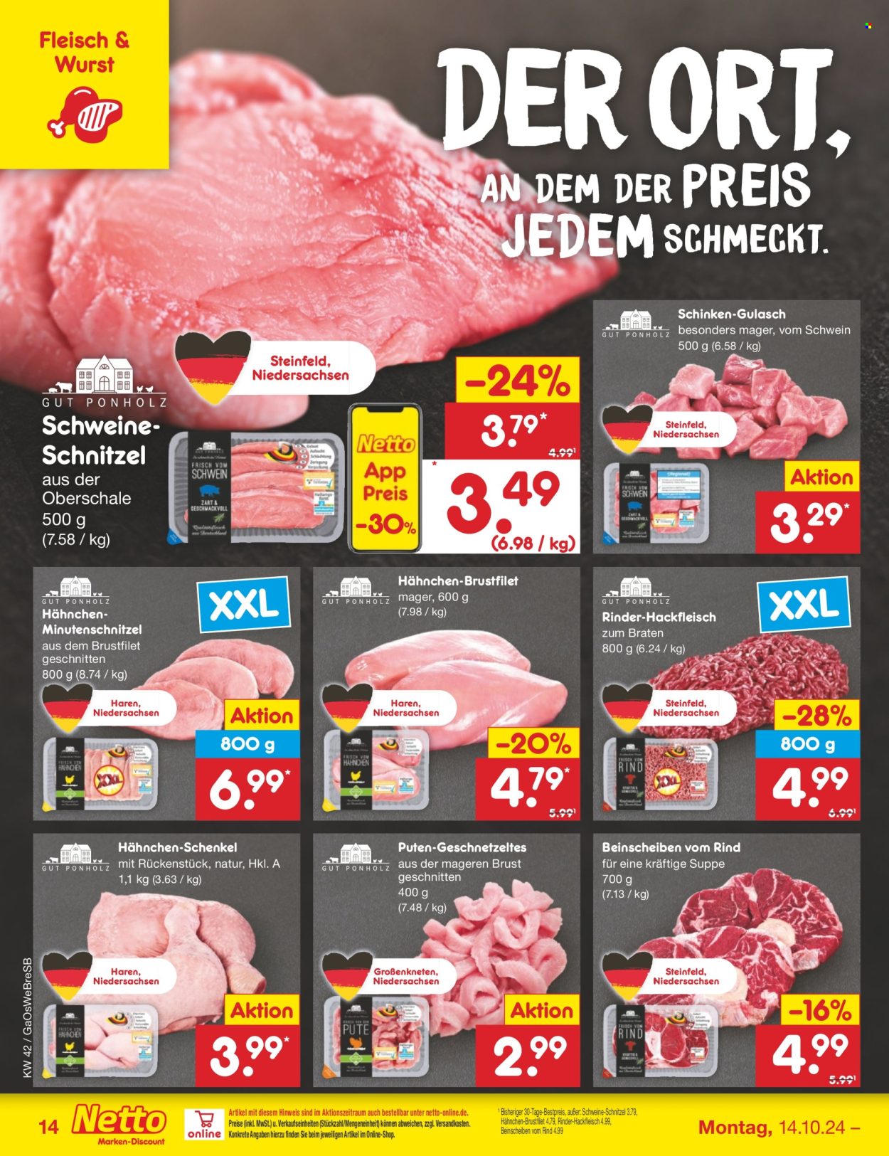Netto Marken-Discount Prospekte  - 14.10.2024 - 19.10.2024. Seite 16