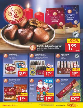 thumbnail - Runde braune Lebkuchen