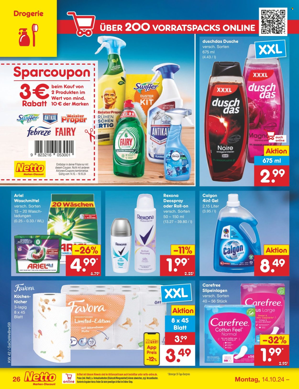 Netto Marken-Discount Prospekte  - 14.10.2024 - 19.10.2024. Seite 32