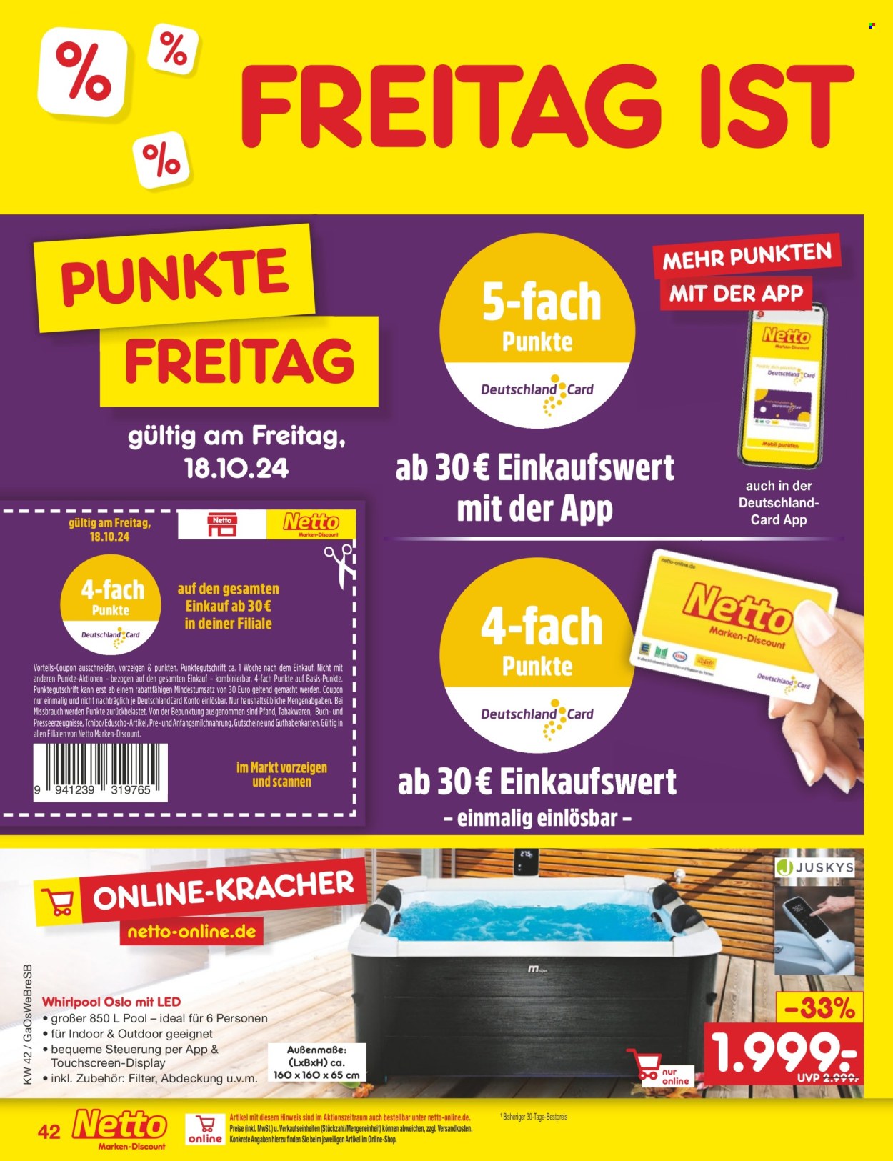 Netto Marken-Discount Prospekte  - 14.10.2024 - 19.10.2024. Seite 52