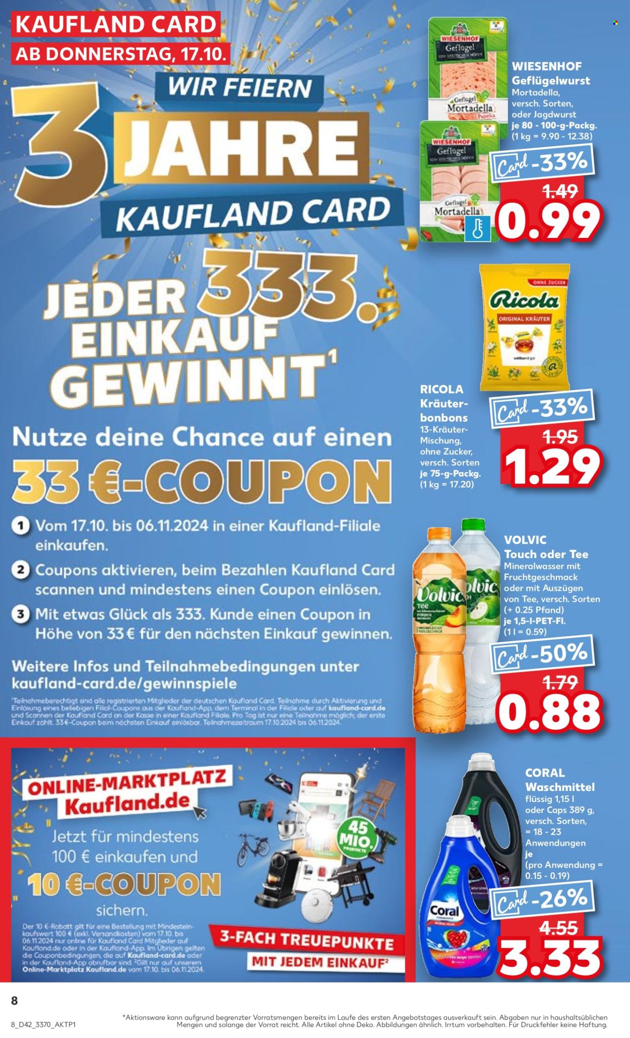 Kaufland Prospekte  - 17.10.2024 - 23.10.2024. Seite 8