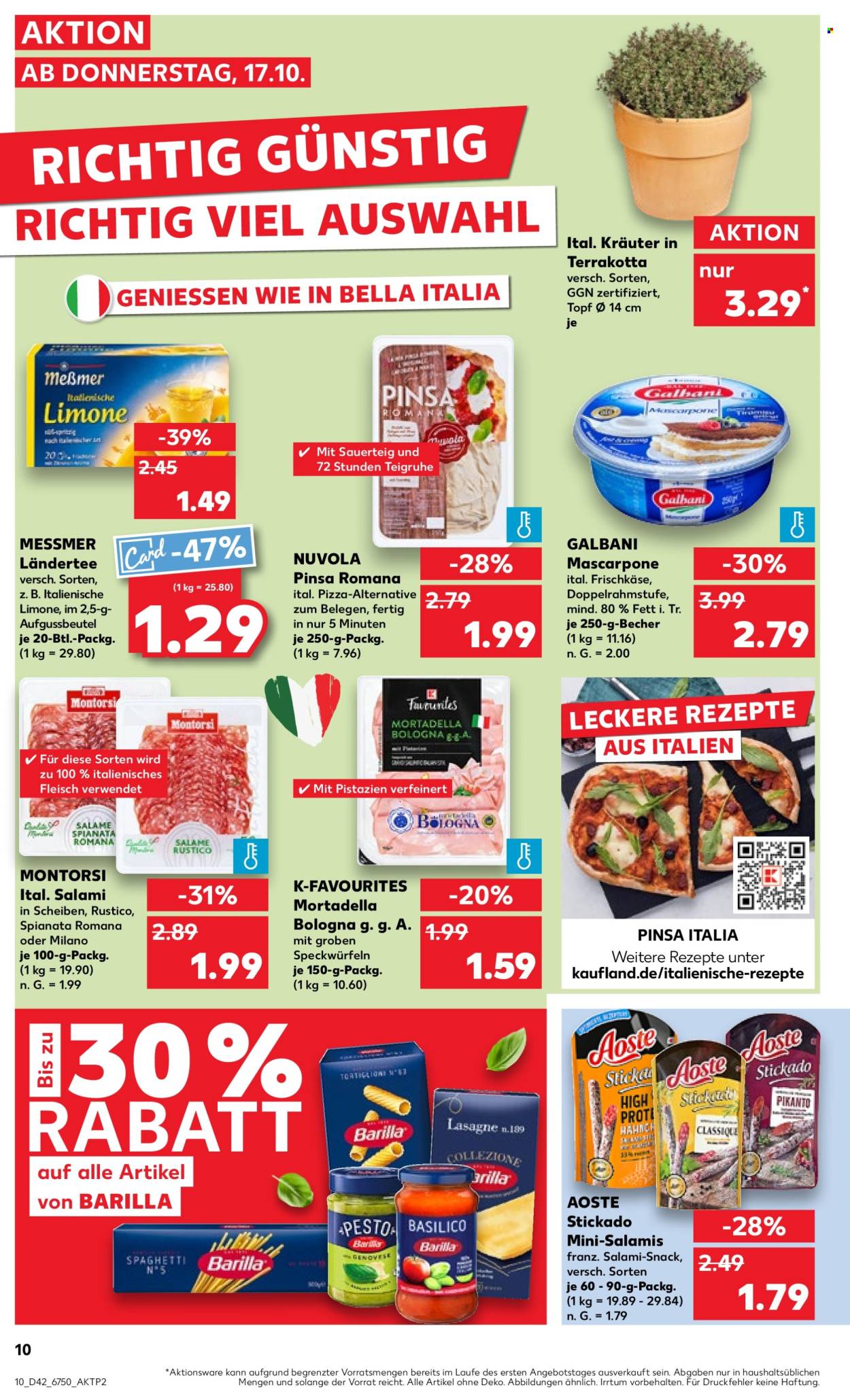 Kaufland Prospekte  - 17.10.2024 - 23.10.2024. Seite 10