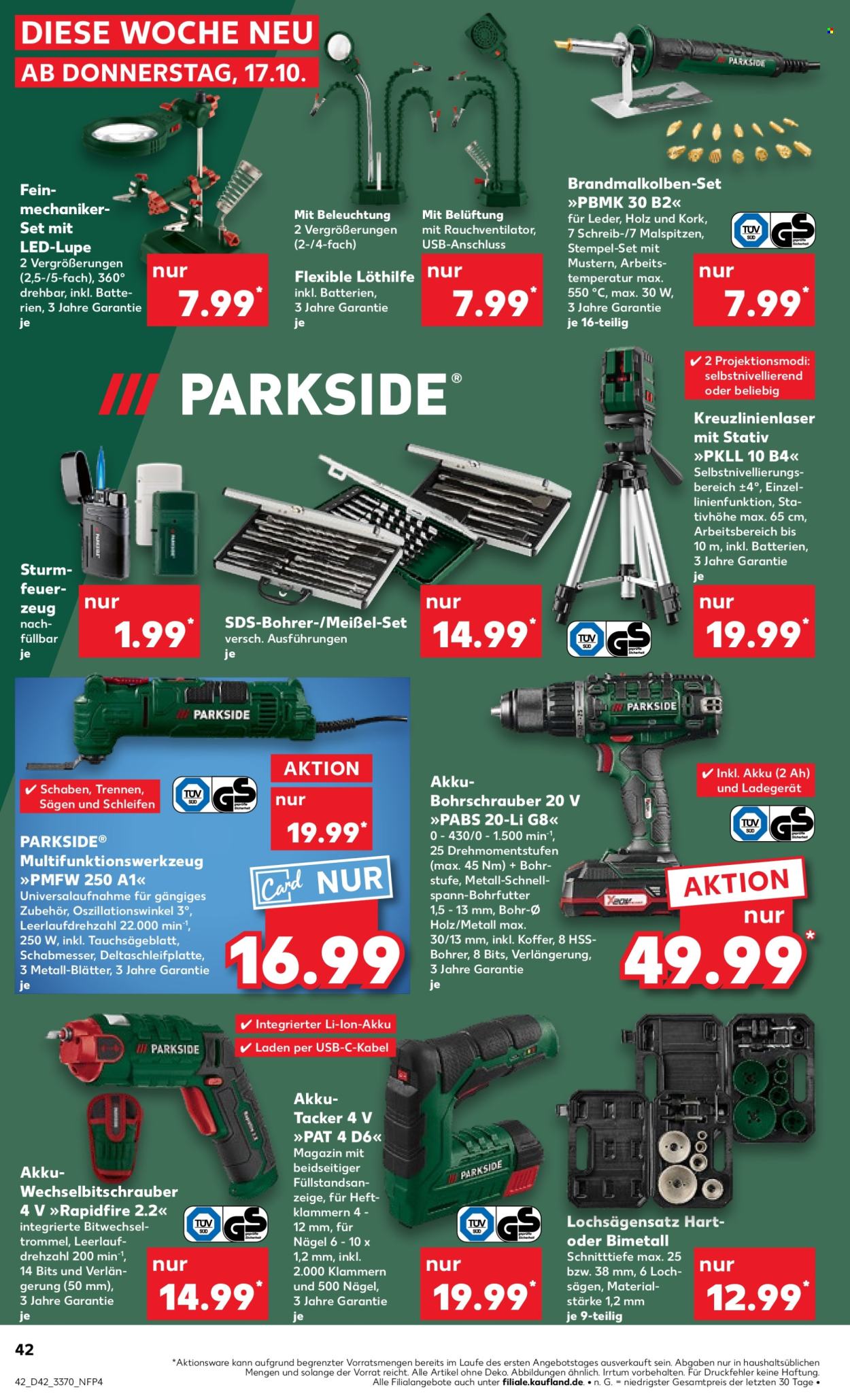 Kaufland Prospekte  - 17.10.2024 - 23.10.2024. Seite 42