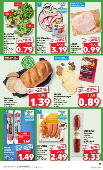 thumbnail - Dtsch./ital. Pflücksalat, Rucolasalat oder Babyspinat