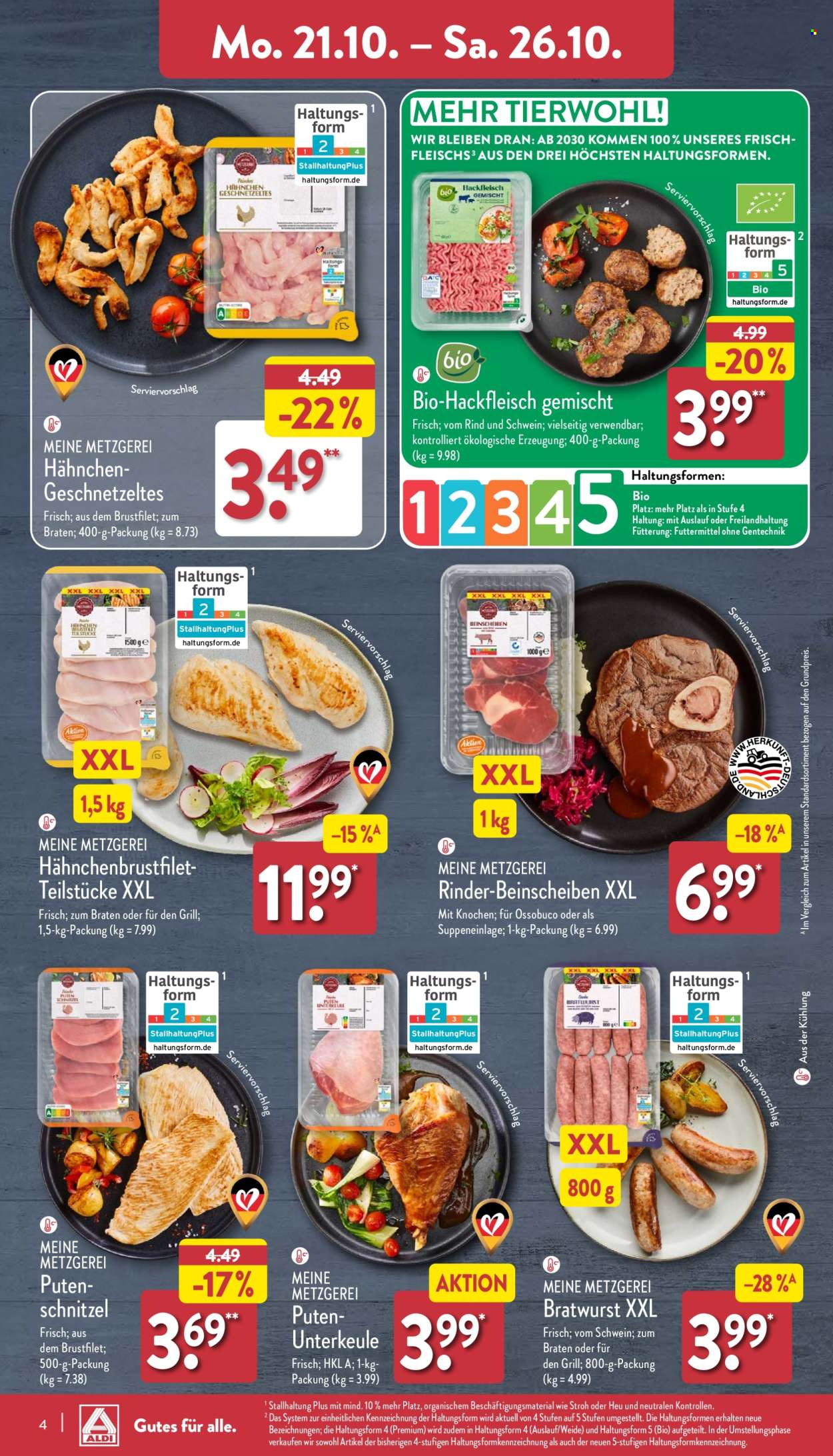 ALDI Nord Prospekte  - 21.10.2024 - 26.10.2024. Seite 4