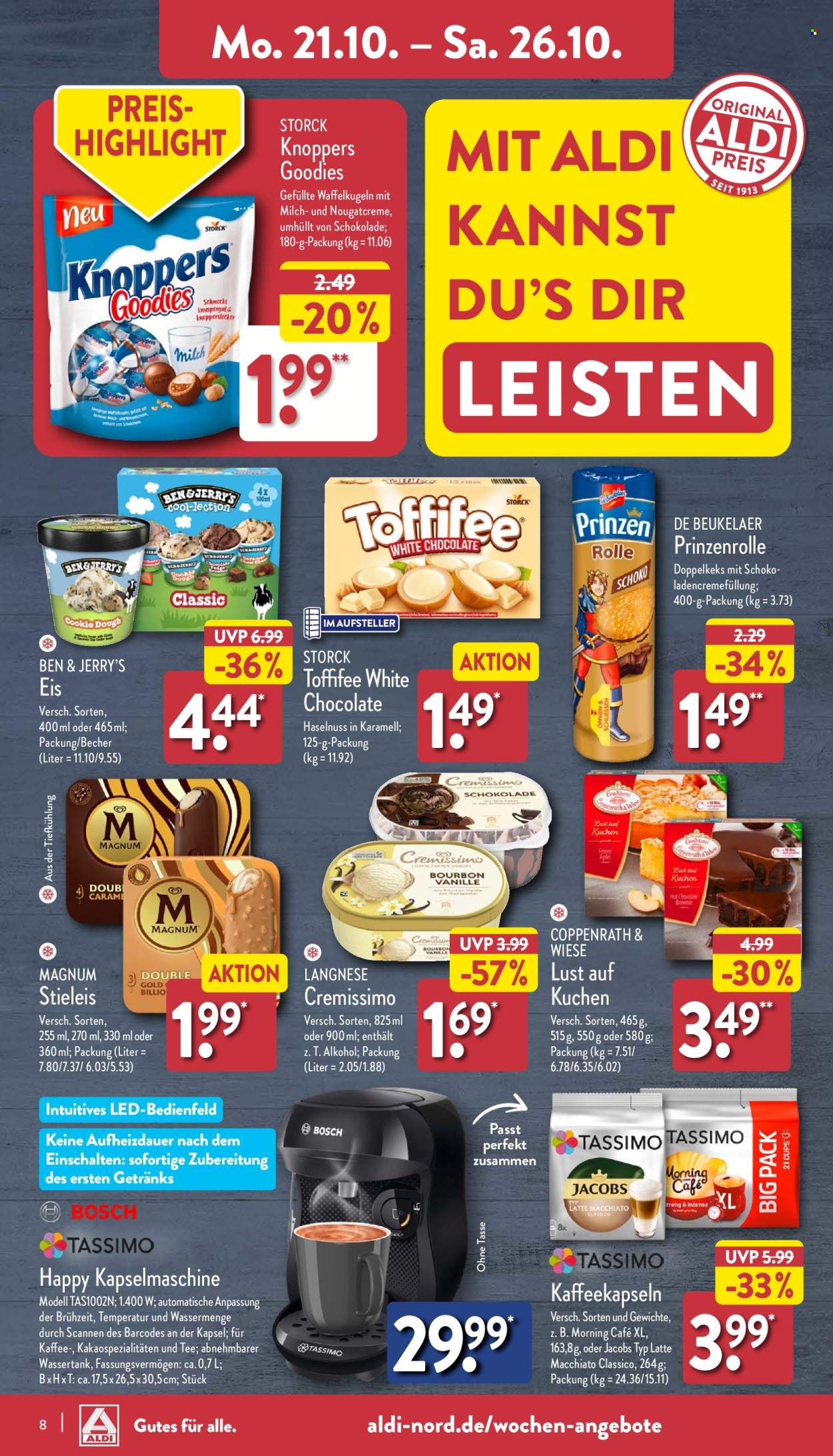 ALDI Nord Prospekte  - 21.10.2024 - 26.10.2024. Seite 8