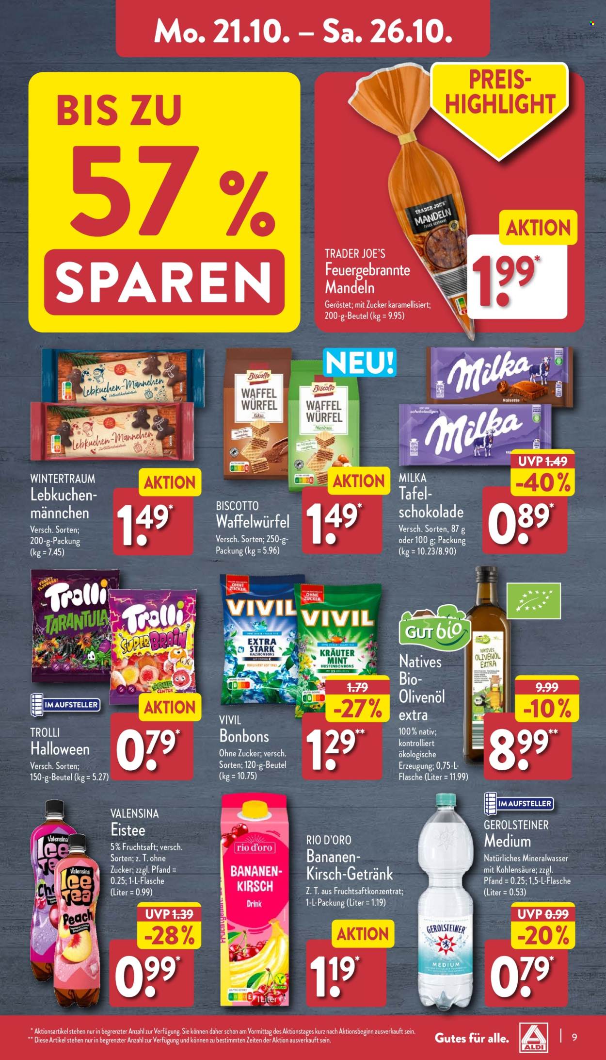 ALDI Nord Prospekte  - 21.10.2024 - 26.10.2024. Seite 9