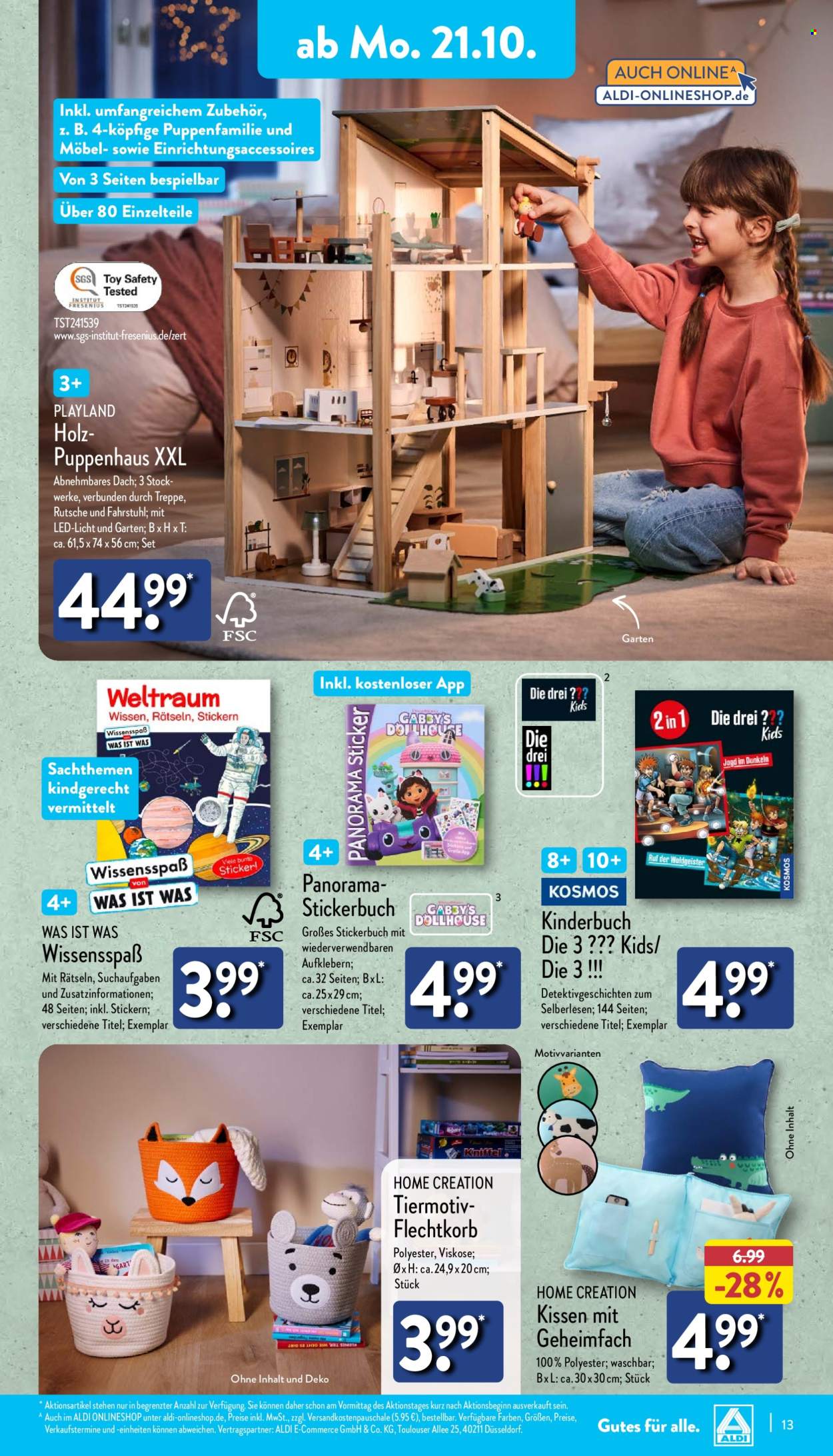 ALDI Nord Prospekte  - 21.10.2024 - 26.10.2024. Seite 13