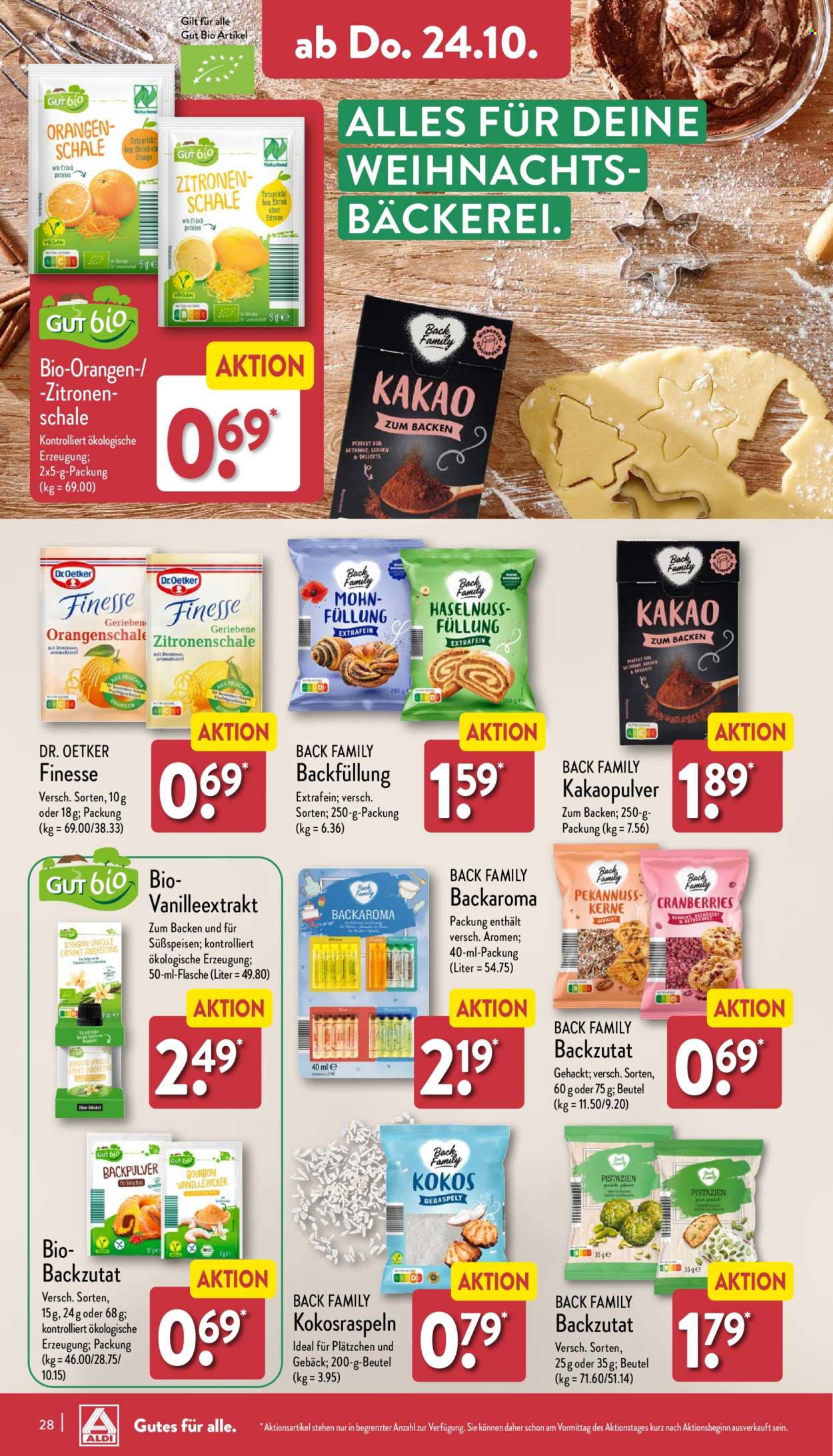 ALDI Nord Prospekte  - 21.10.2024 - 26.10.2024. Seite 28