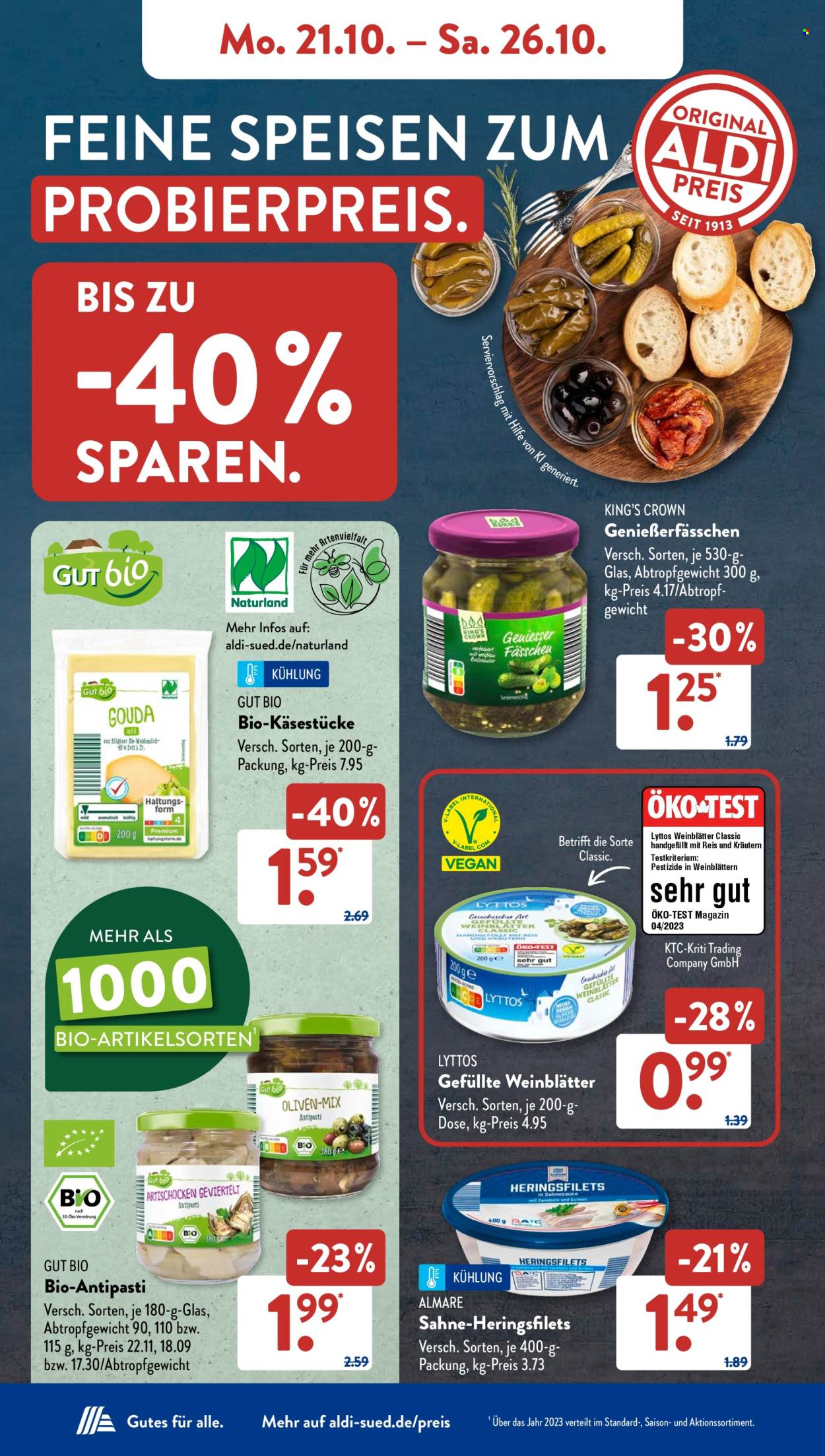 ALDI SÜD Prospekte  - 21.10.2024 - 26.10.2024. Seite 8