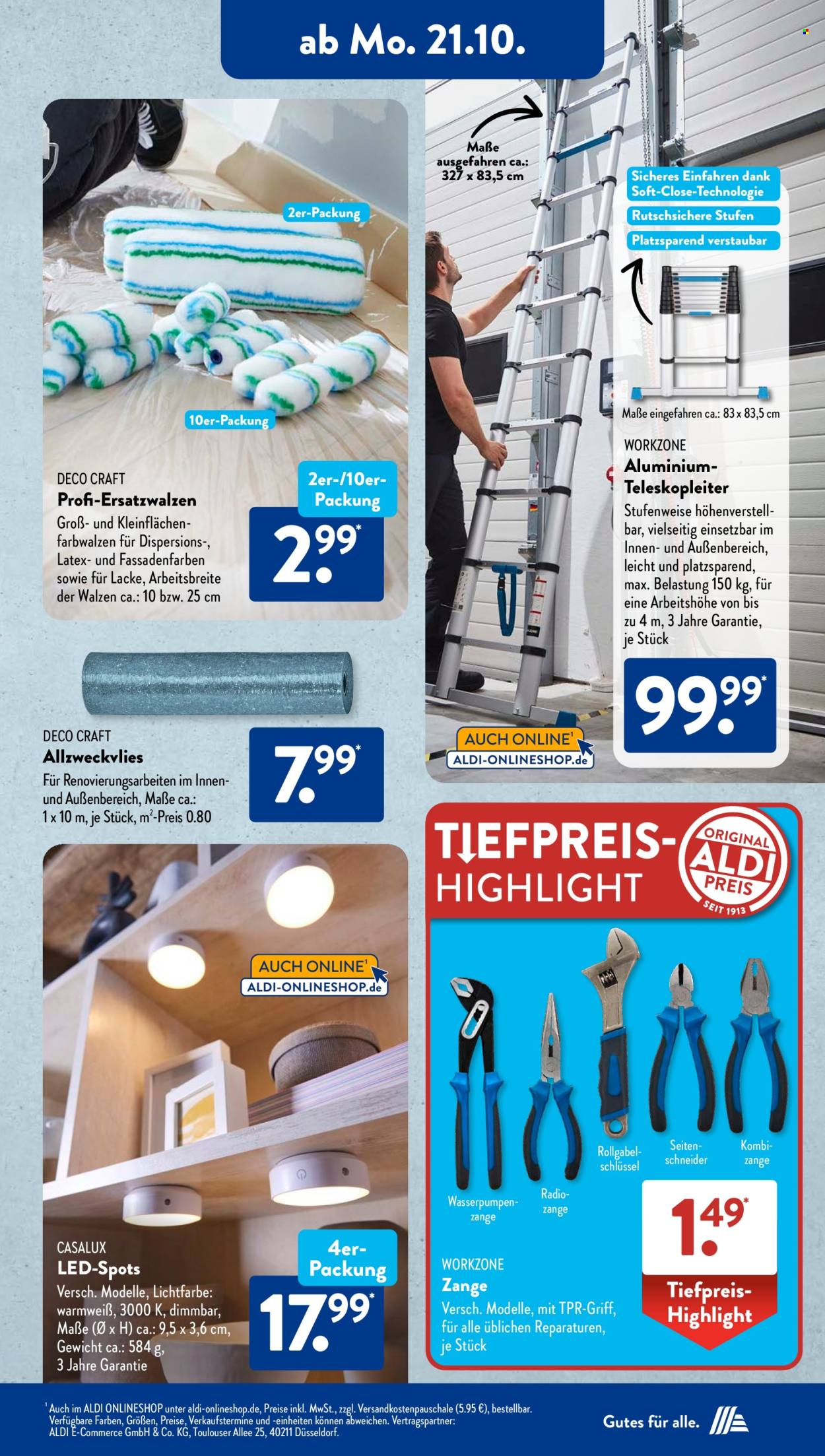 ALDI SÜD Prospekte  - 21.10.2024 - 26.10.2024. Seite 16