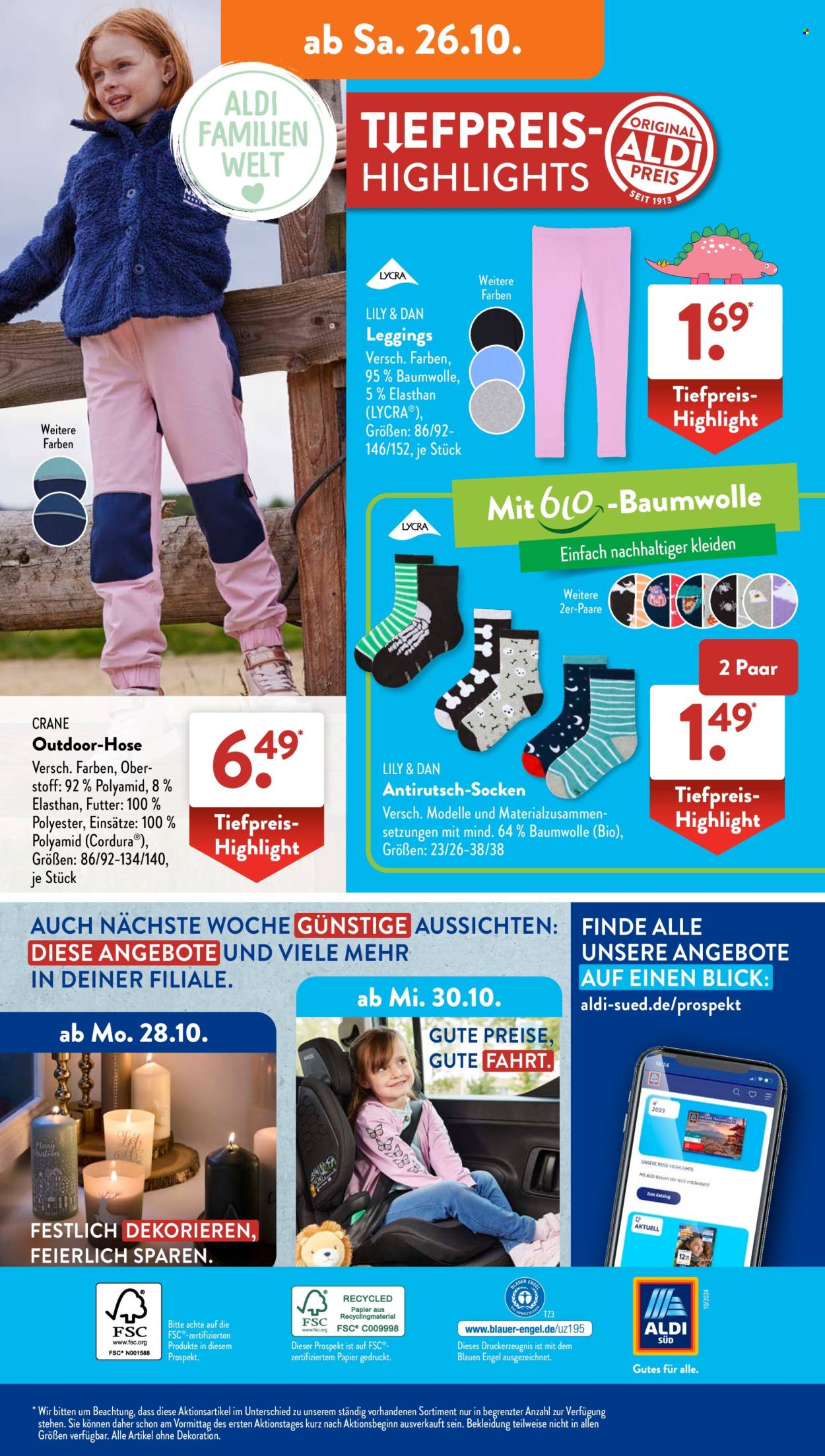 ALDI SÜD Prospekte  - 21.10.2024 - 26.10.2024. Seite 40