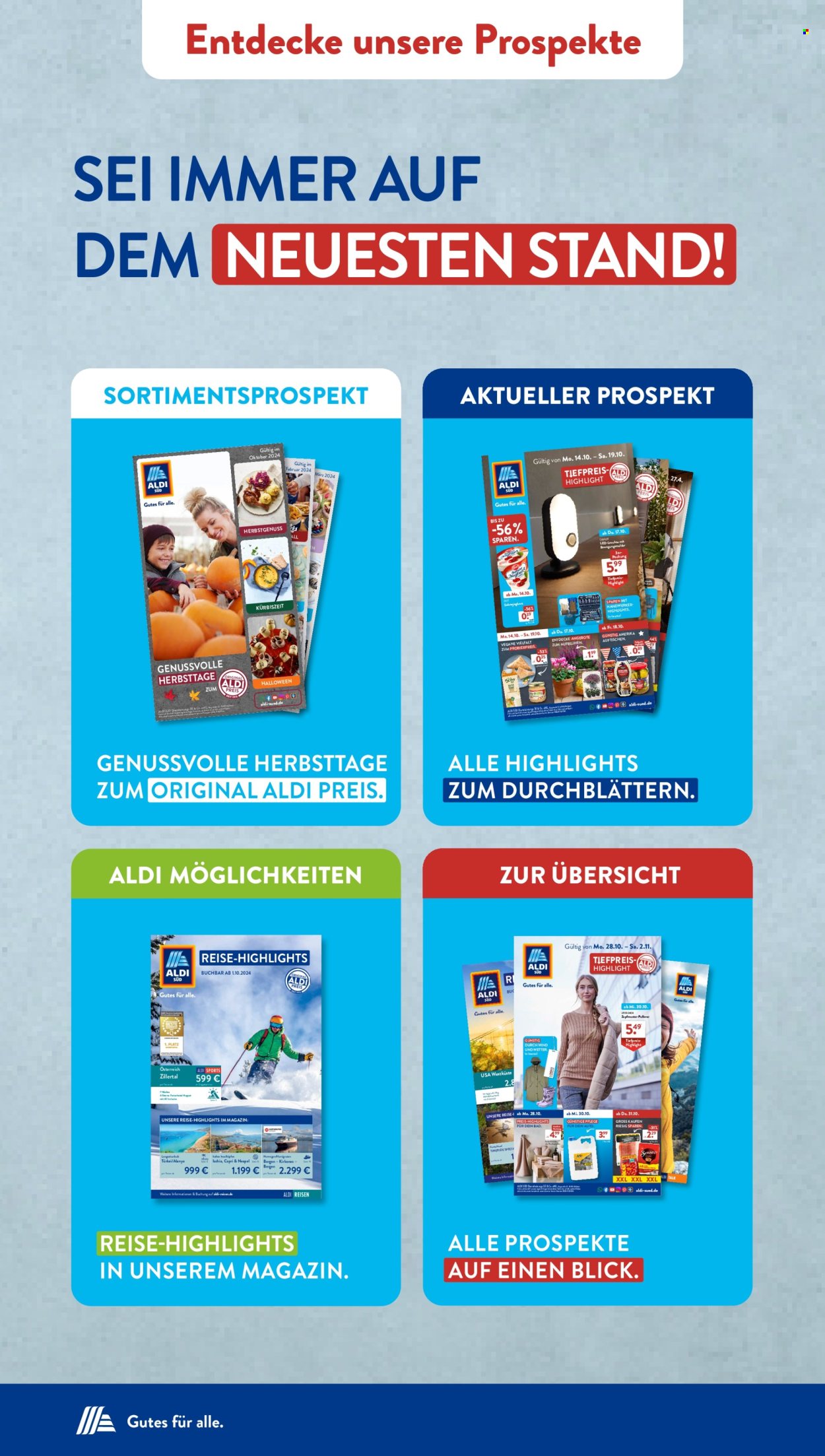 ALDI SÜD Prospekte  - 21.10.2024 - 26.10.2024. Seite 48