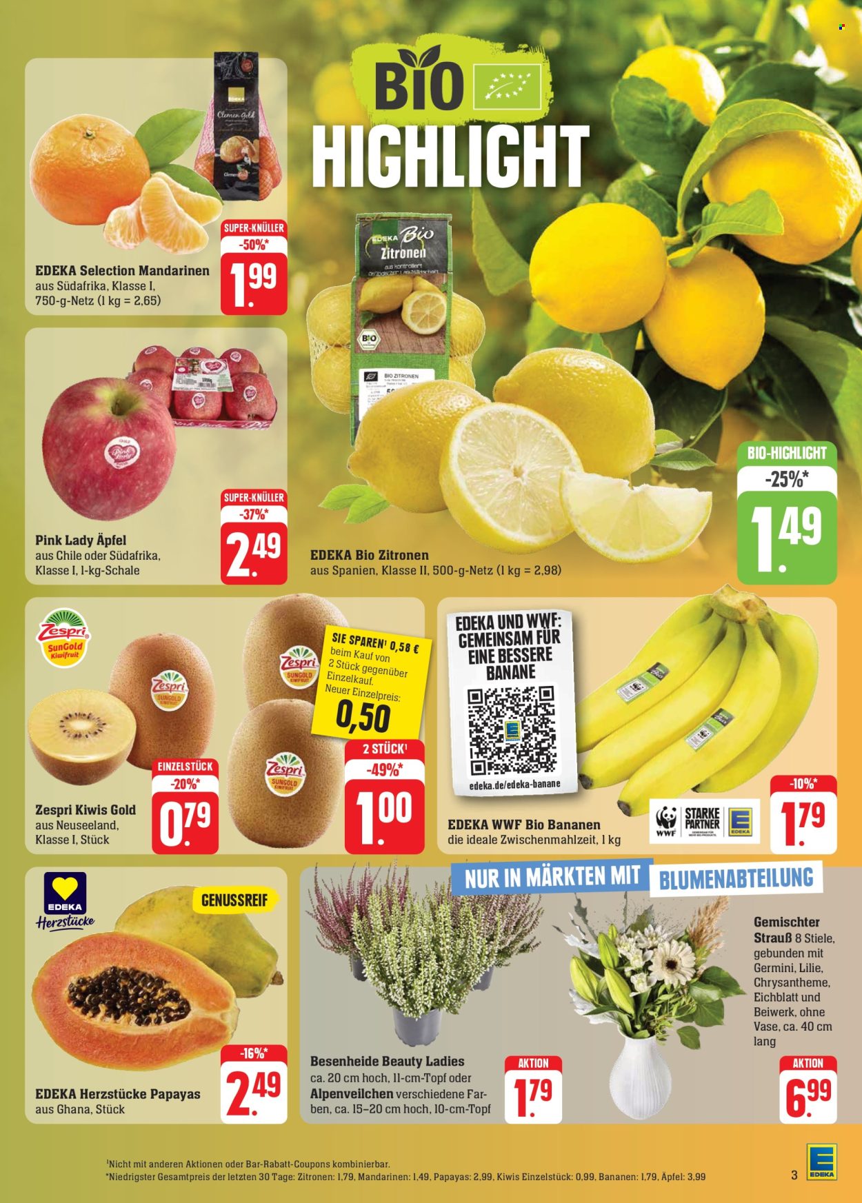 Edeka Prospekte  - 14.10.2024 - 19.10.2024. Seite 3