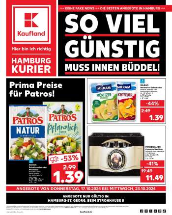 Prospekte Kaufland - 17.10.2024 - 23.10.2024.