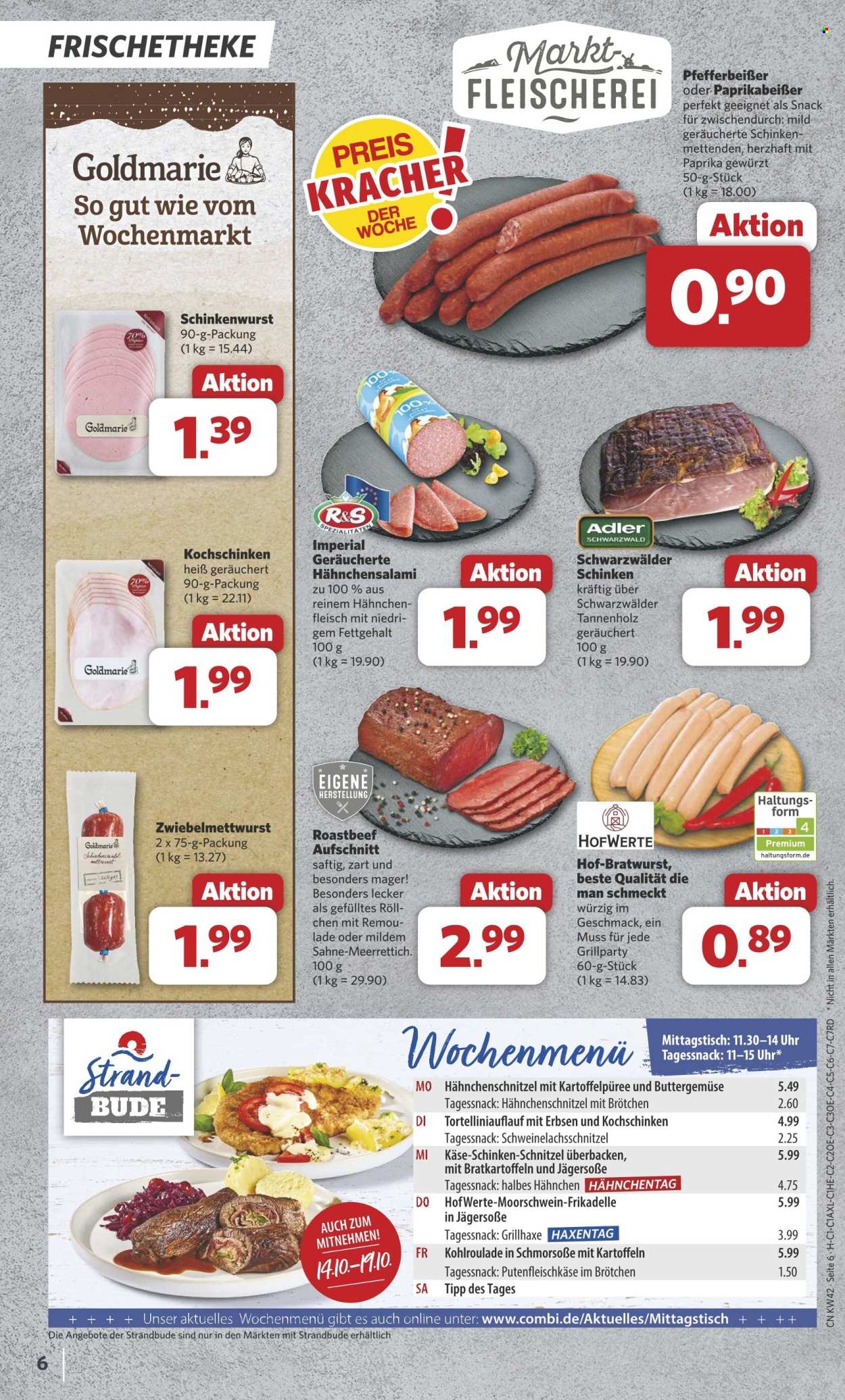 Combi Prospekte  - 14.10.2024 - 19.10.2024. Seite 6