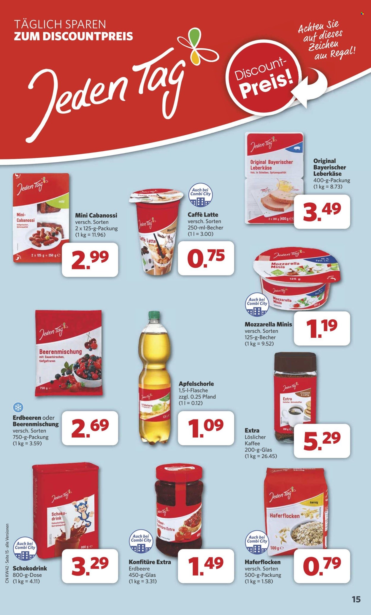 Combi Prospekte  - 14.10.2024 - 19.10.2024. Seite 15