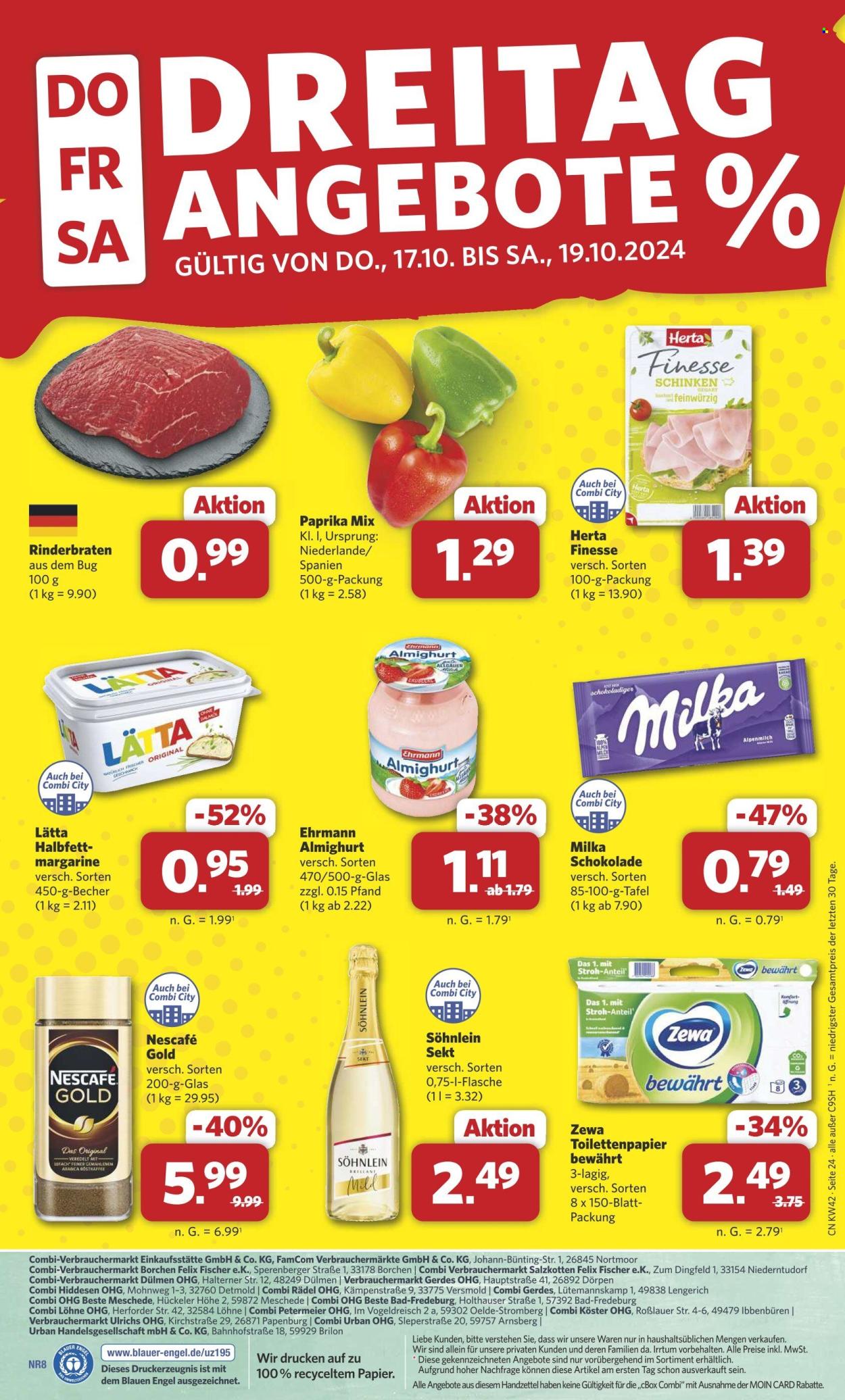 Combi Prospekte  - 14.10.2024 - 19.10.2024. Seite 24