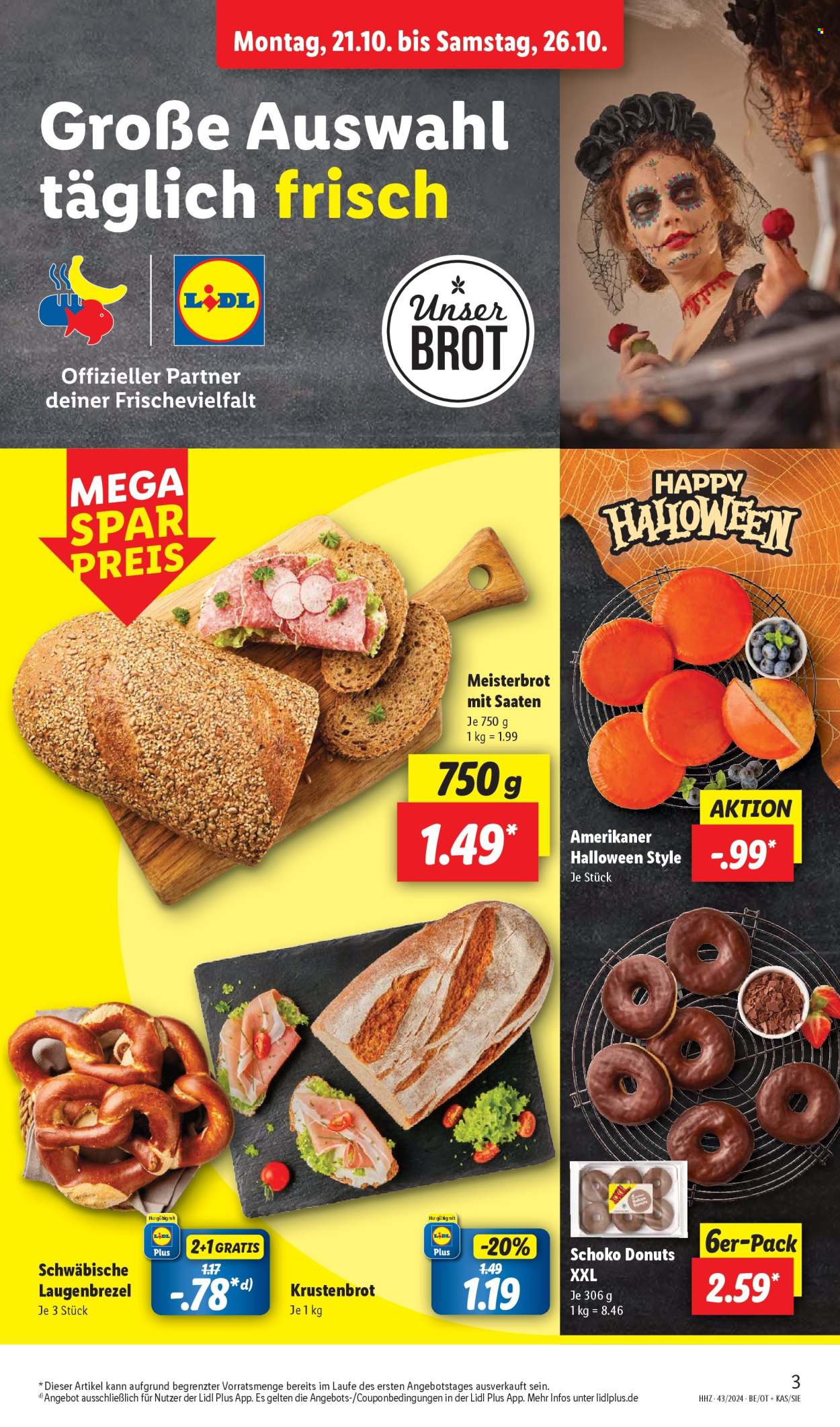 Lidl Prospekte  - 21.10.2024 - 26.10.2024. Seite 3