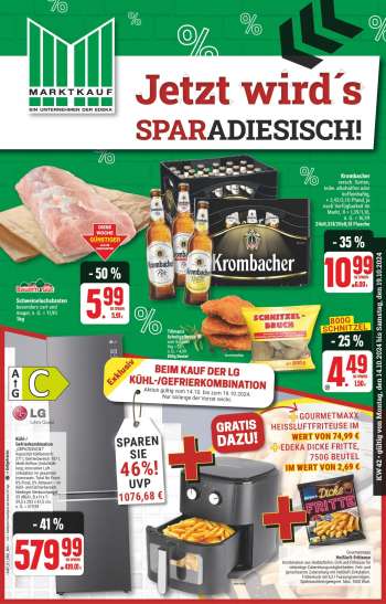 Prospekte Marktkauf - 14.10.2024 - 19.10.2024.
