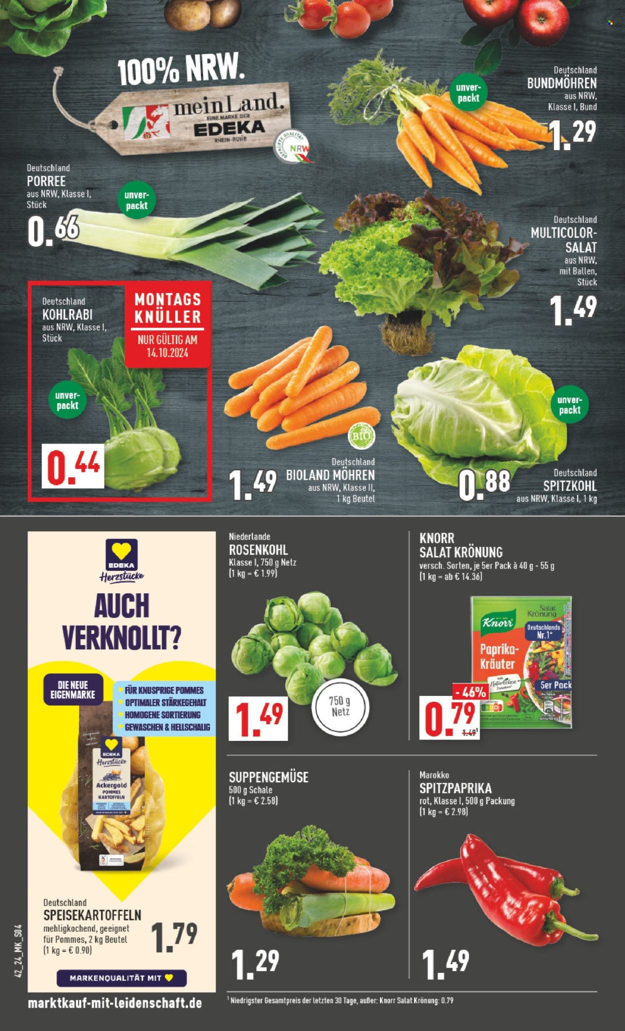 Marktkauf Prospekte  - 14.10.2024 - 19.10.2024. Seite 4