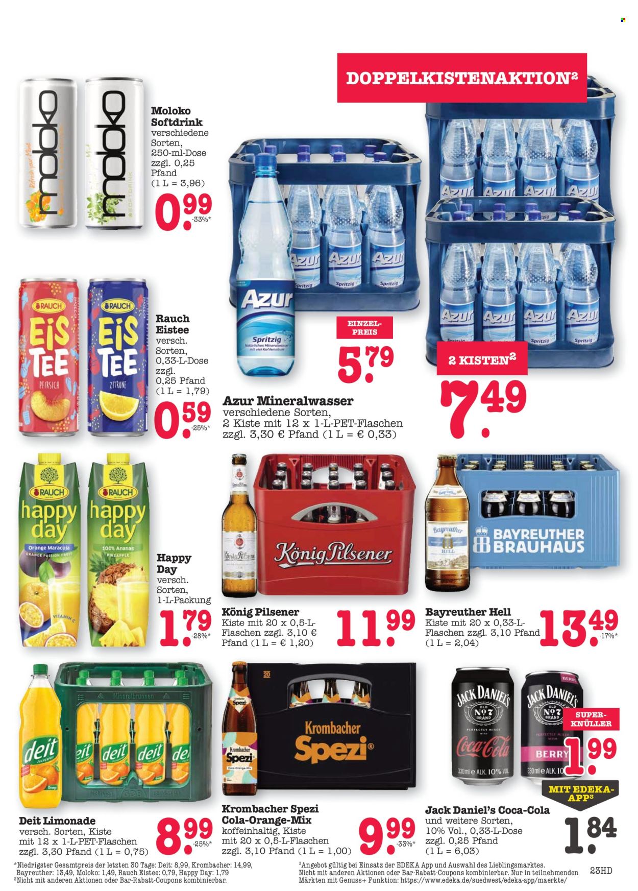 Edeka Prospekte  - 14.10.2024 - 19.10.2024. Seite 23