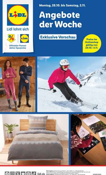 Prospekte Lidl - 28.10.2024 - 2.11.2024.