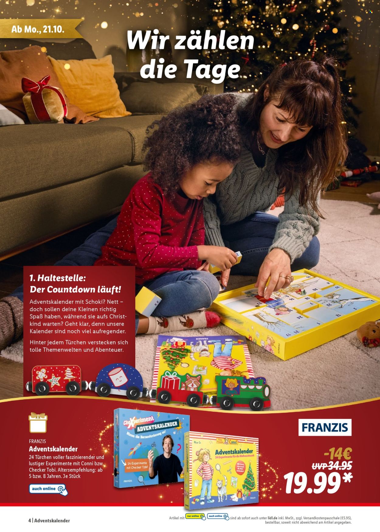 Lidl Prospekte  - 21.10.2024 - 31.12.2024. Seite 4