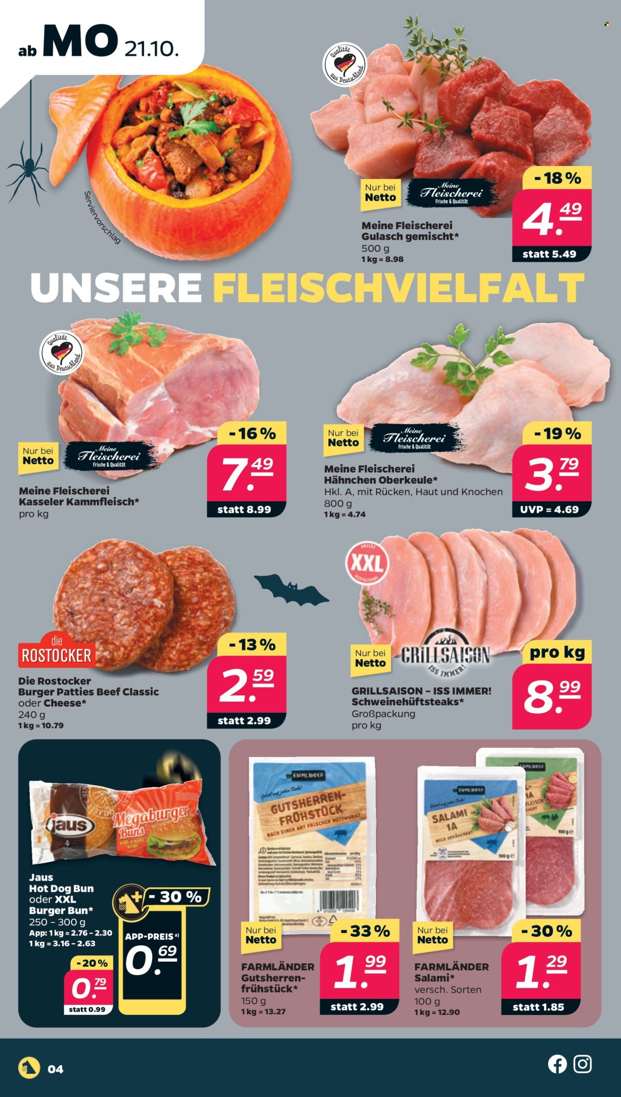 Netto Prospekte  - 21.10.2024 - 26.10.2024. Seite 4