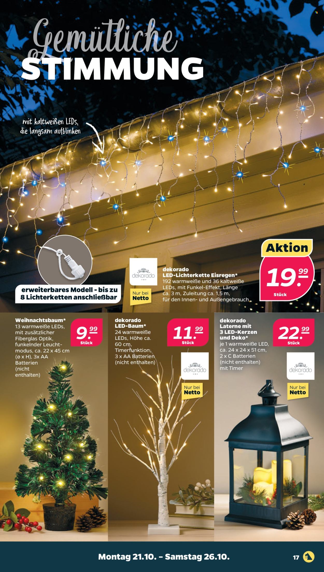 Netto Prospekte  - 21.10.2024 - 26.10.2024. Seite 17