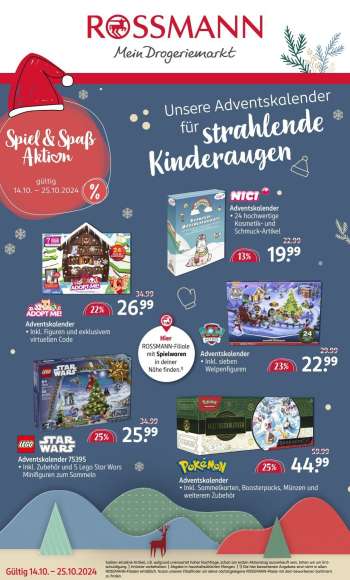 Prospekte Rossmann - 14.10.2024 - 25.10.2024.